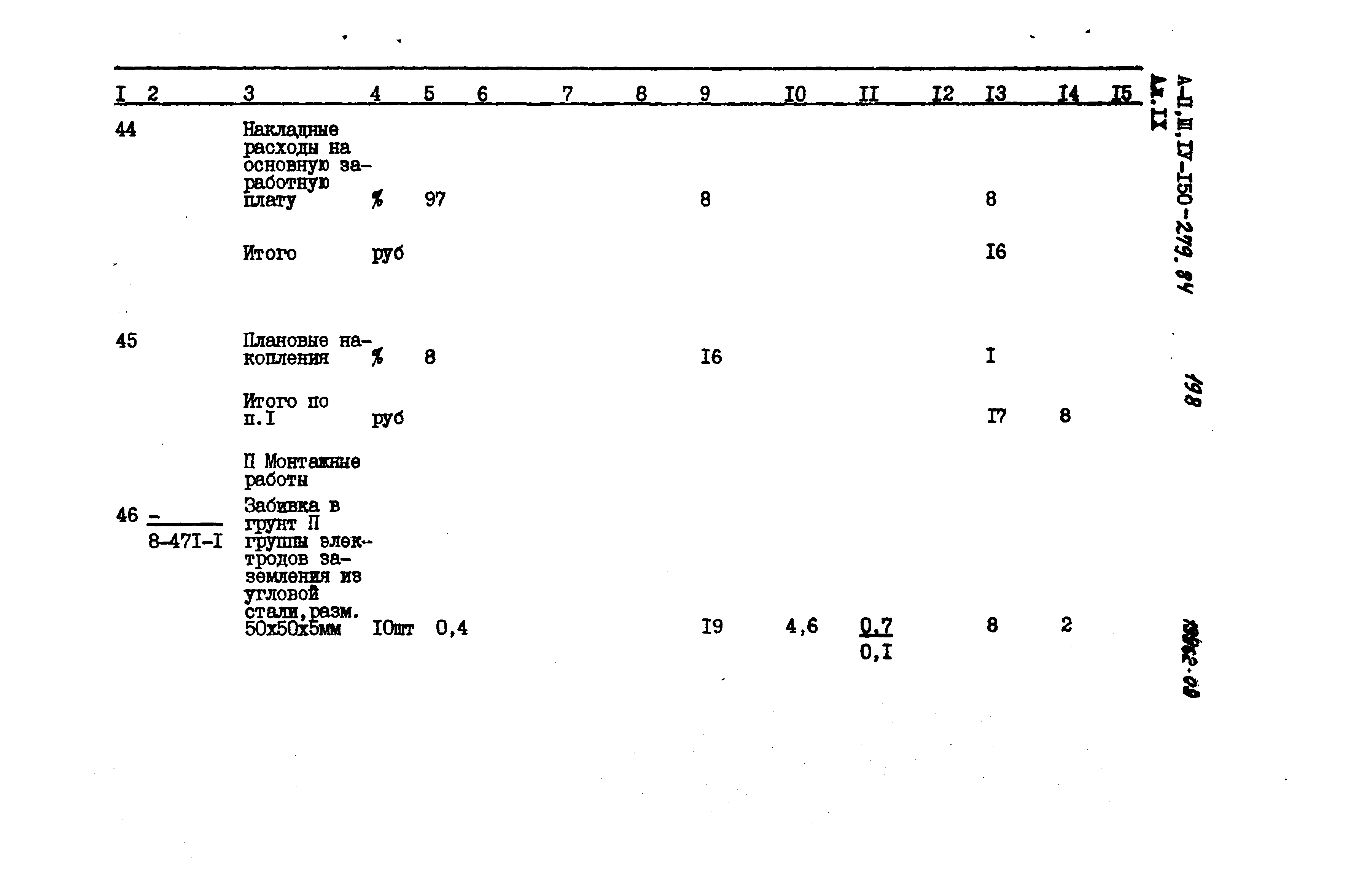 Типовой проект A-II,III,IV-150-279.84