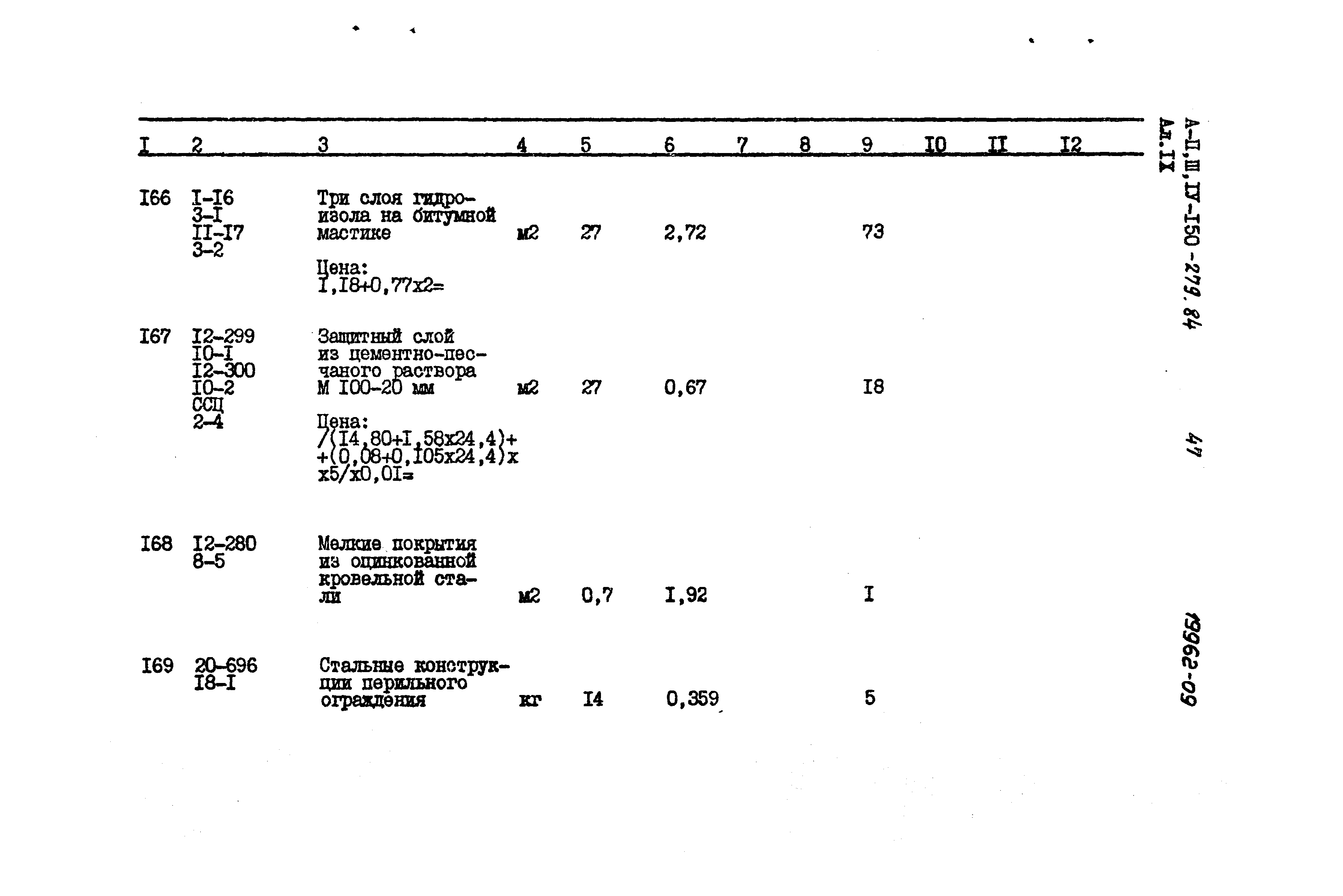 Типовой проект A-II,III,IV-150-279.84