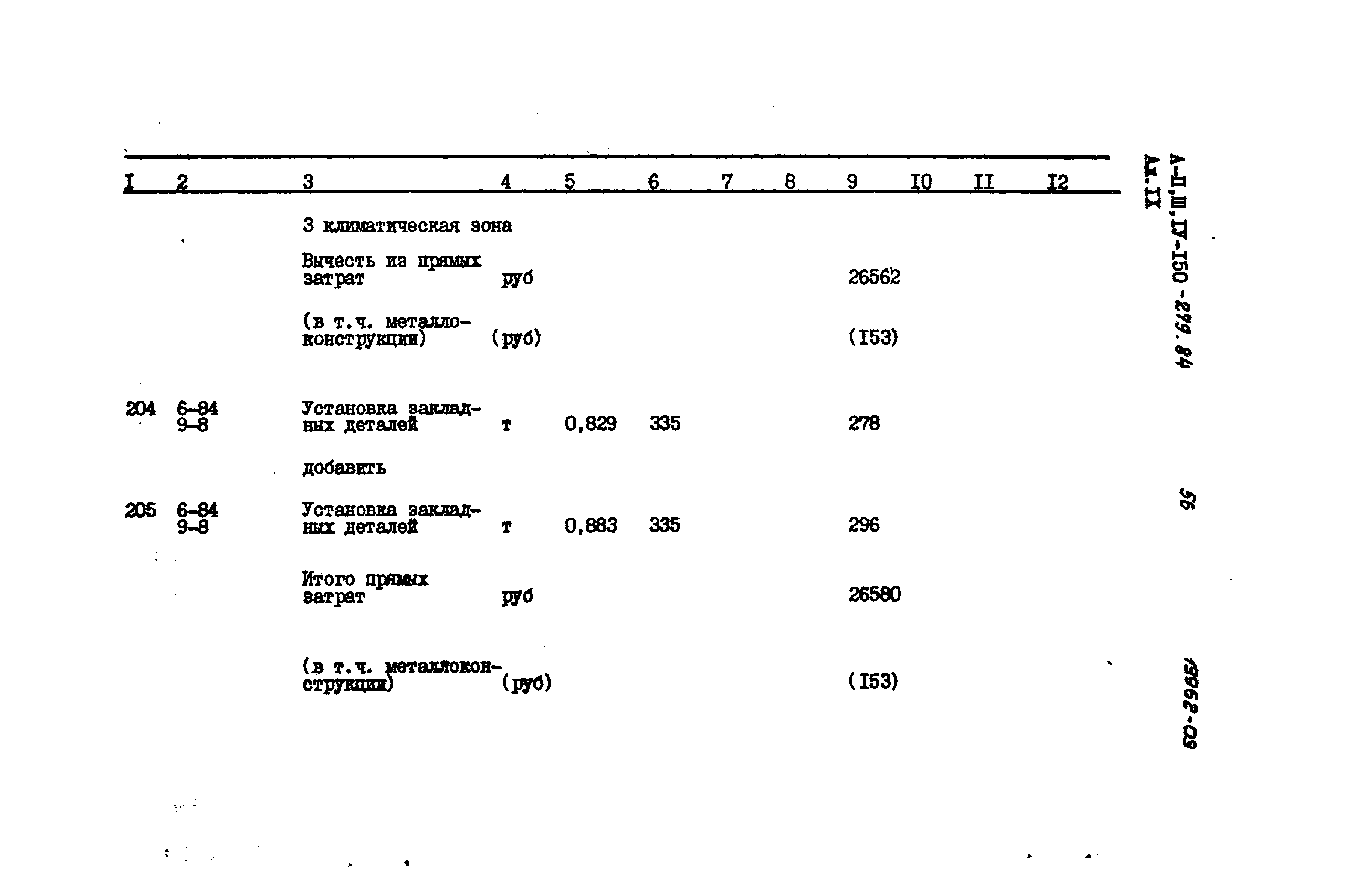 Типовой проект A-II,III,IV-150-279.84