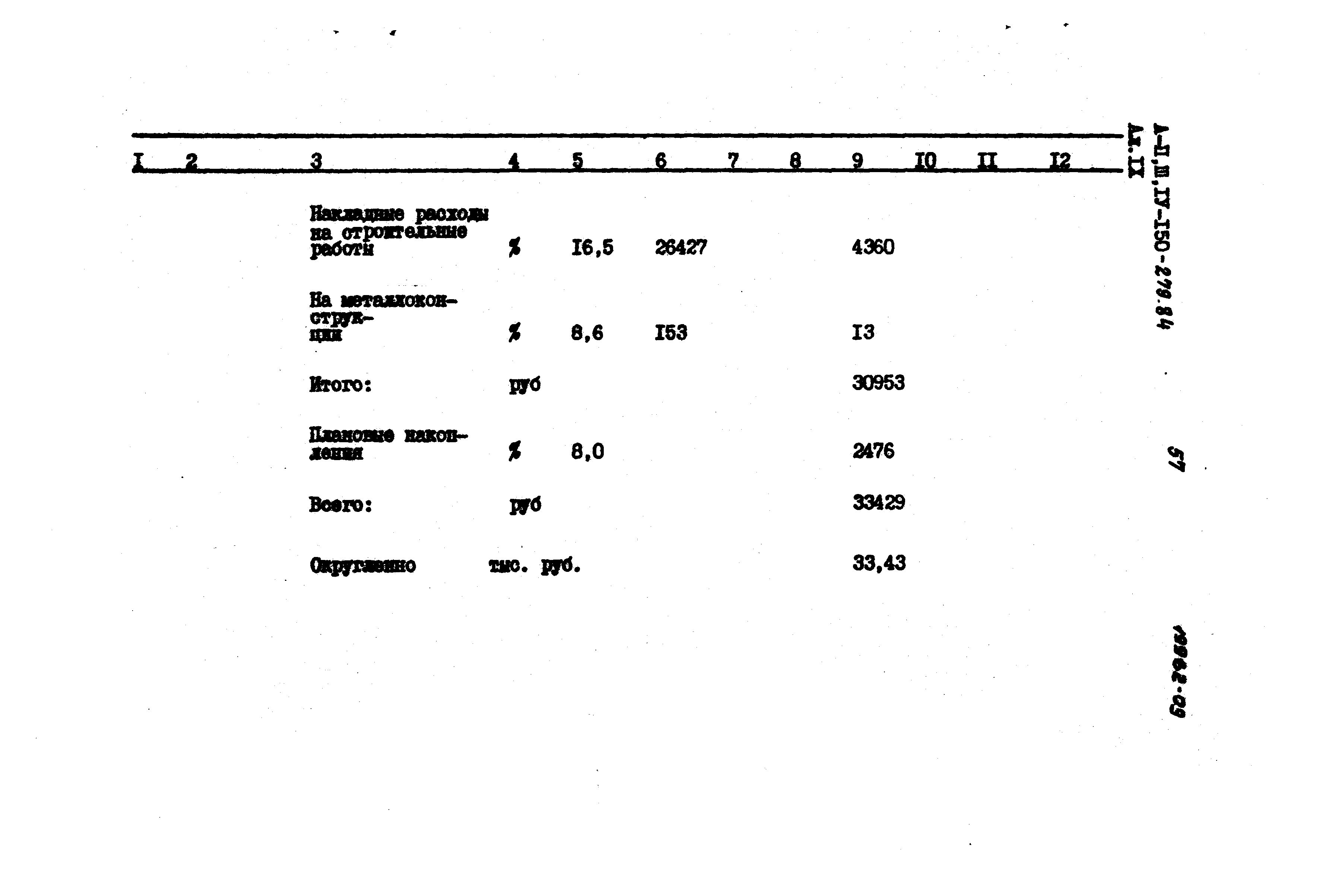 Типовой проект A-II,III,IV-150-279.84