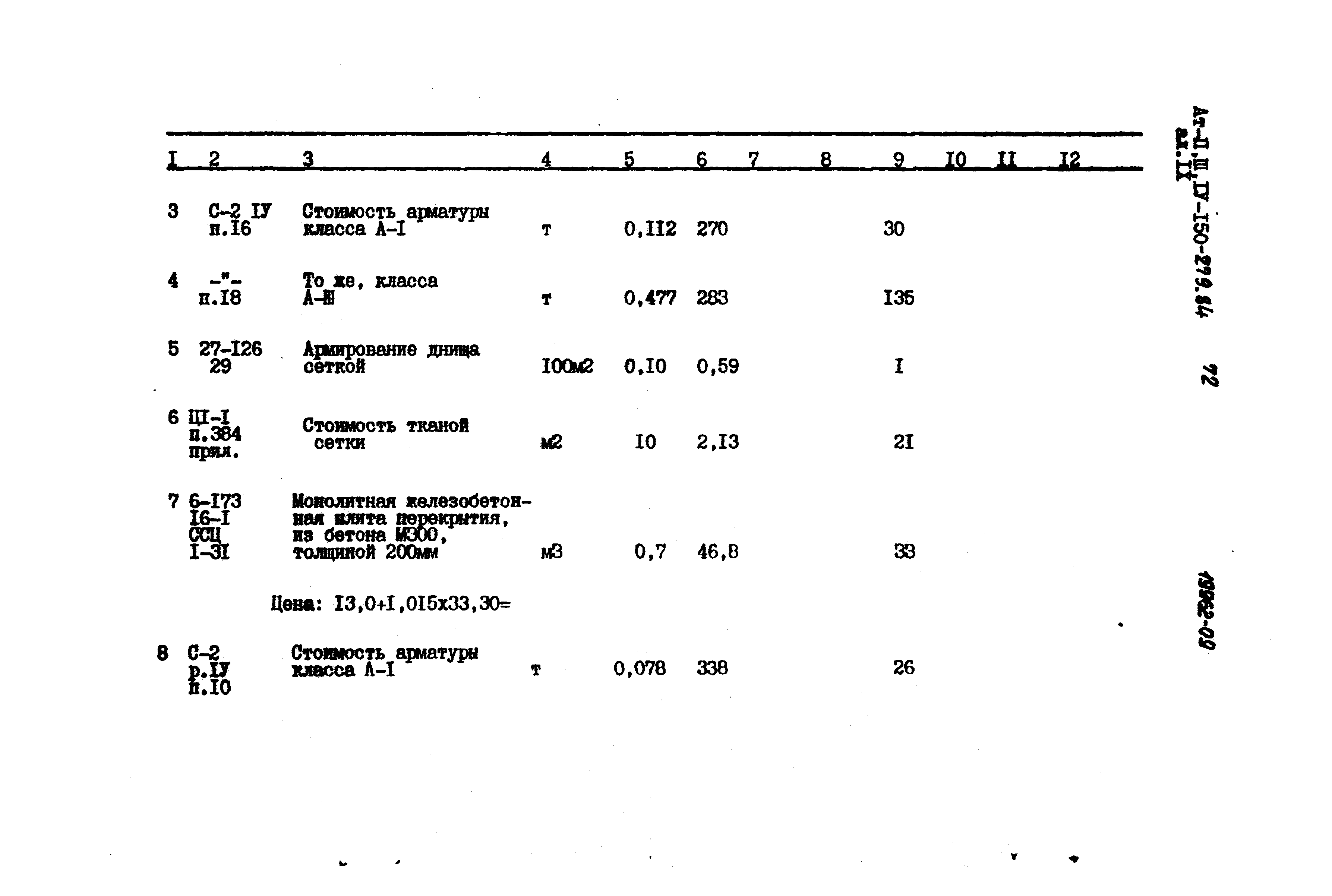 Типовой проект A-II,III,IV-150-279.84