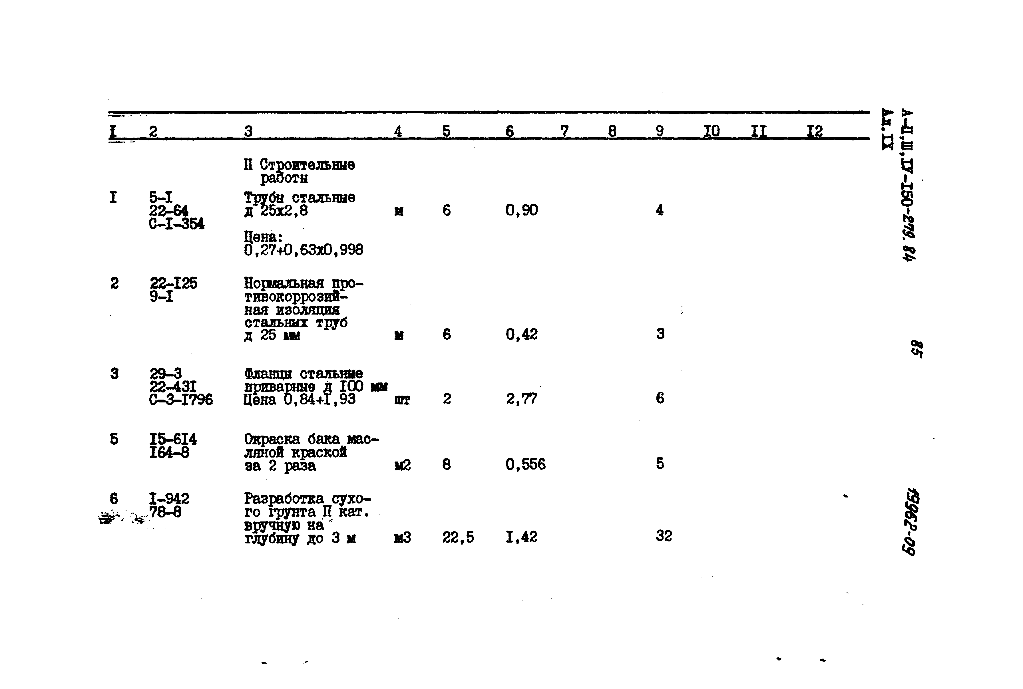 Типовой проект A-II,III,IV-150-279.84