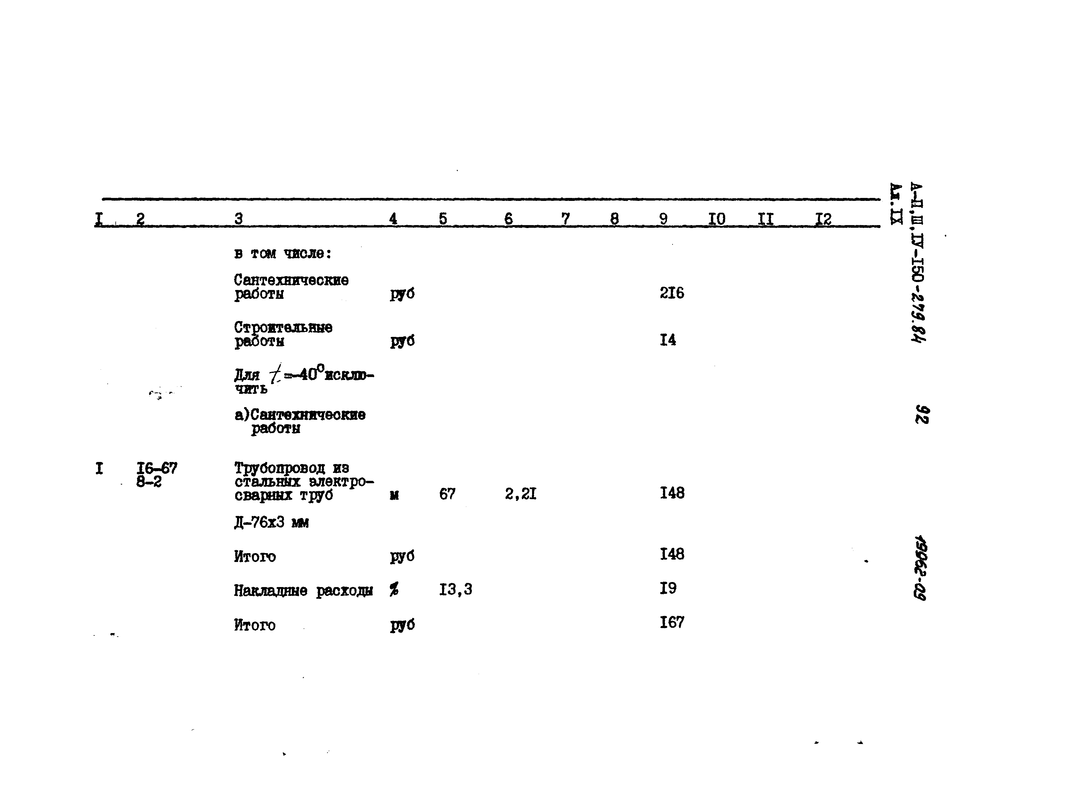 Типовой проект A-II,III,IV-150-279.84