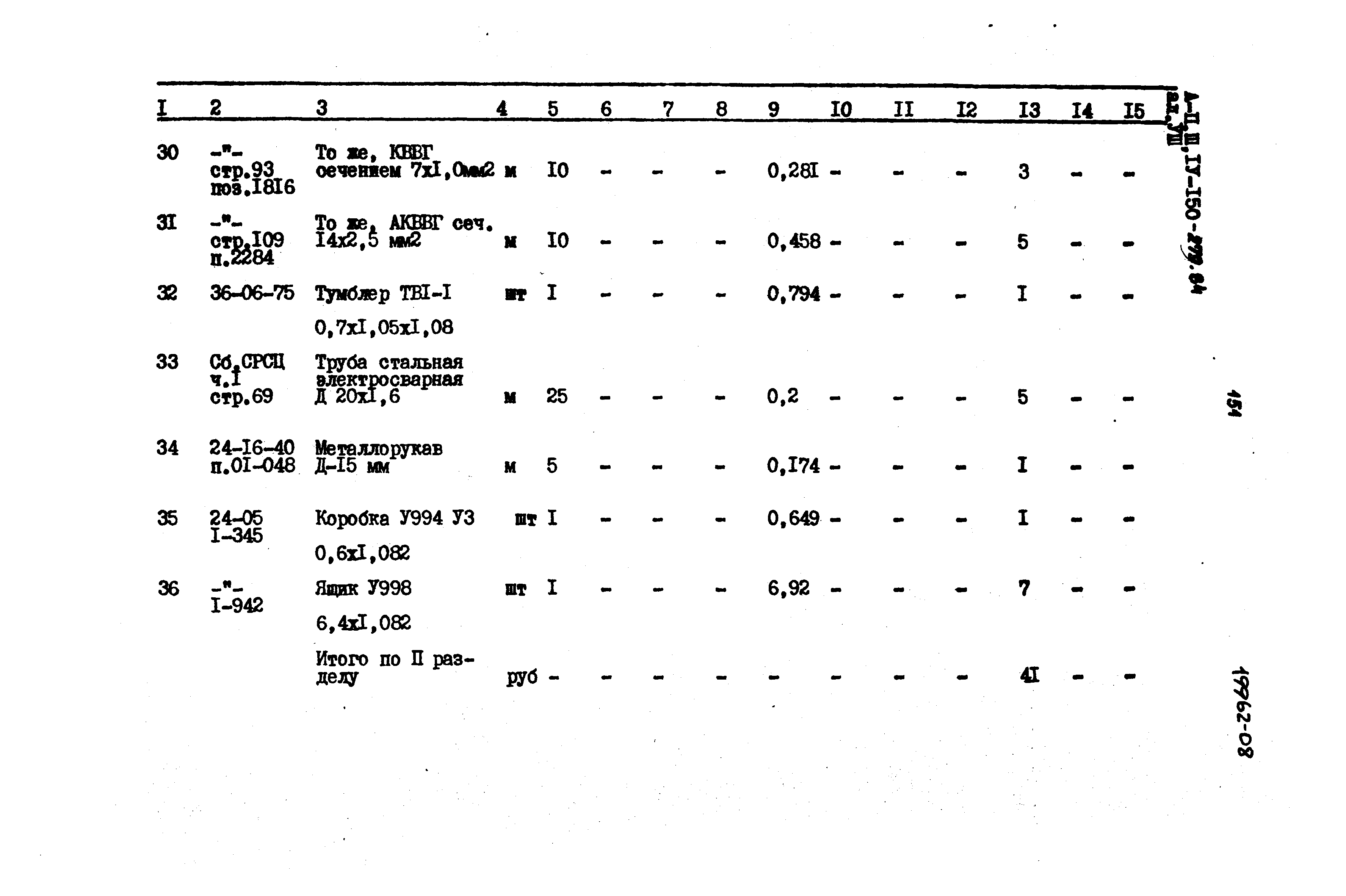 Типовой проект A-II,III,IV-150-279.84