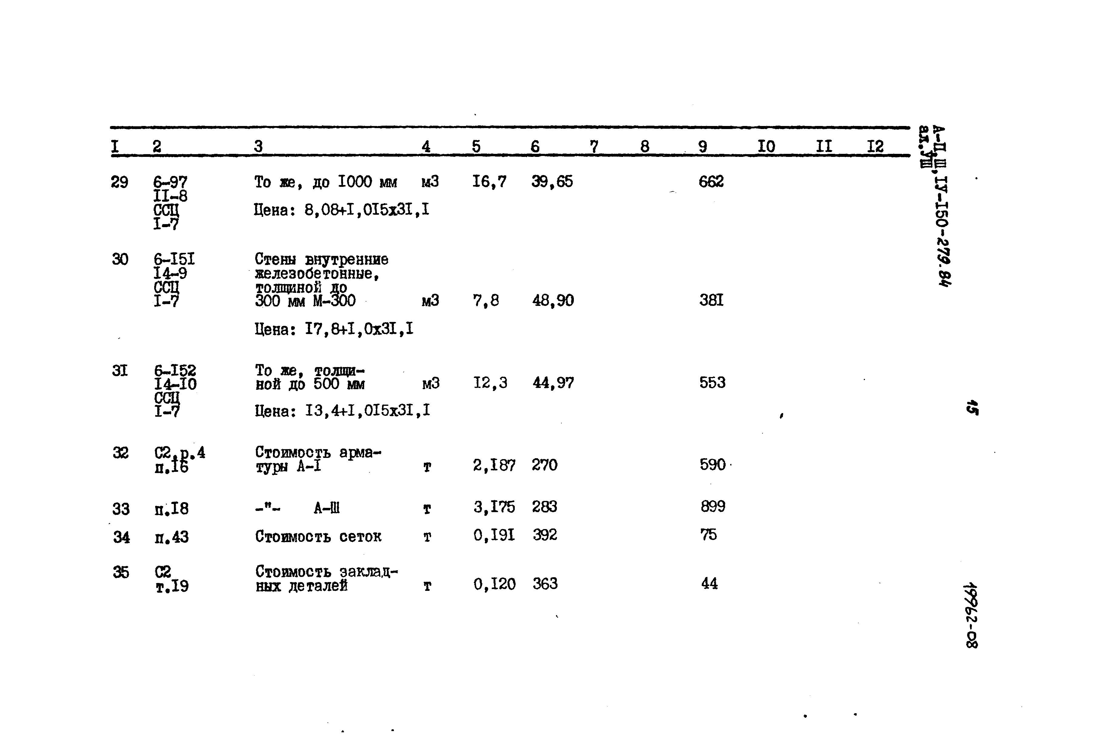 Типовой проект A-II,III,IV-150-279.84