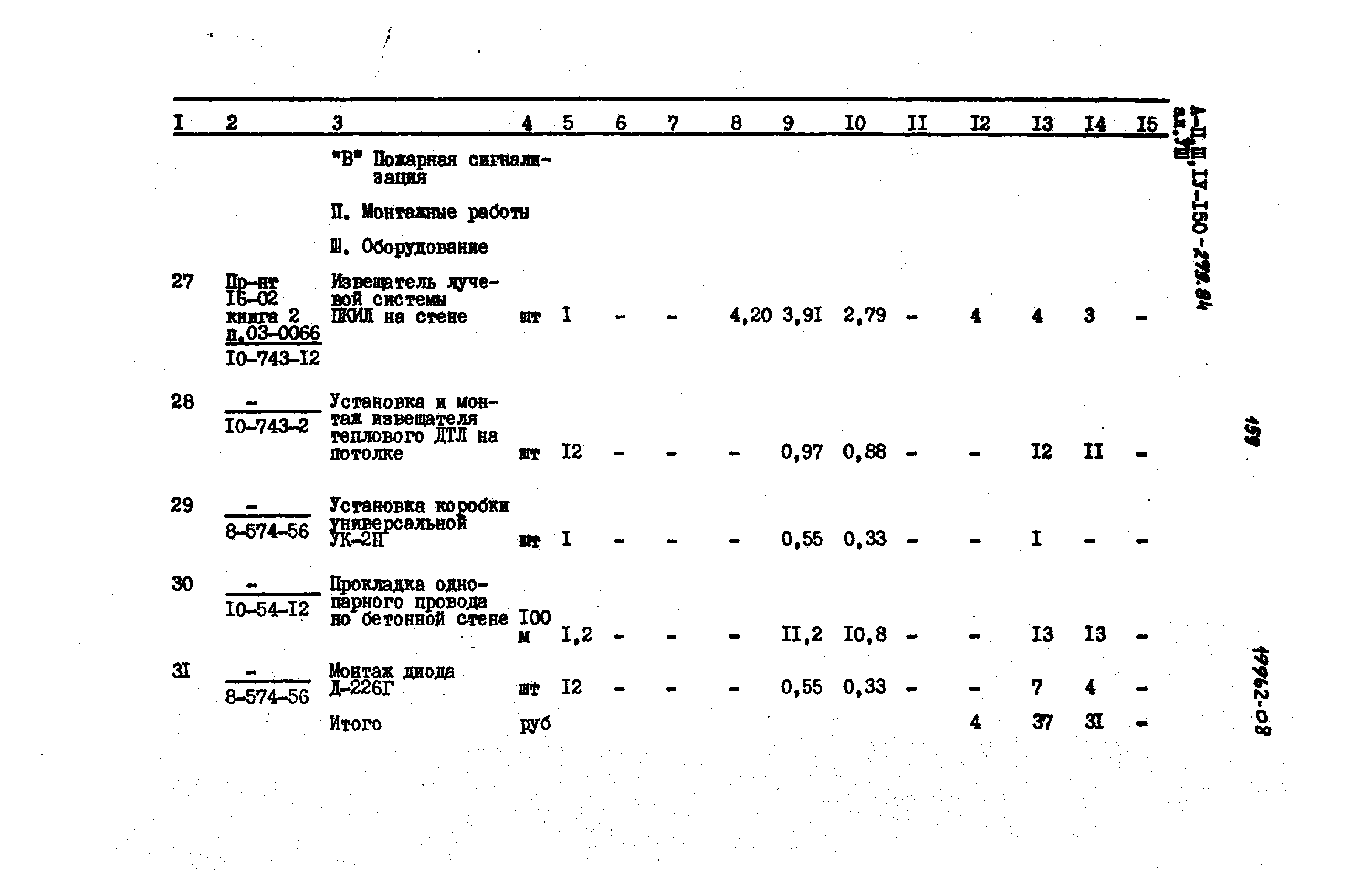 Типовой проект A-II,III,IV-150-279.84