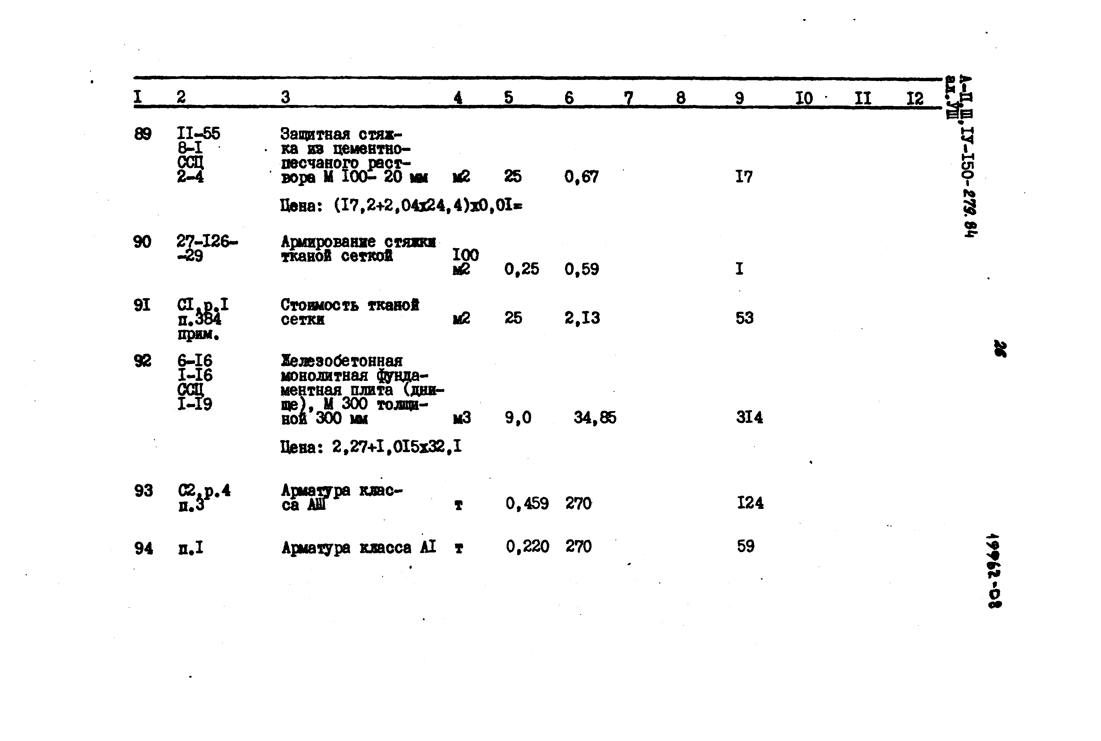 Типовой проект A-II,III,IV-150-279.84