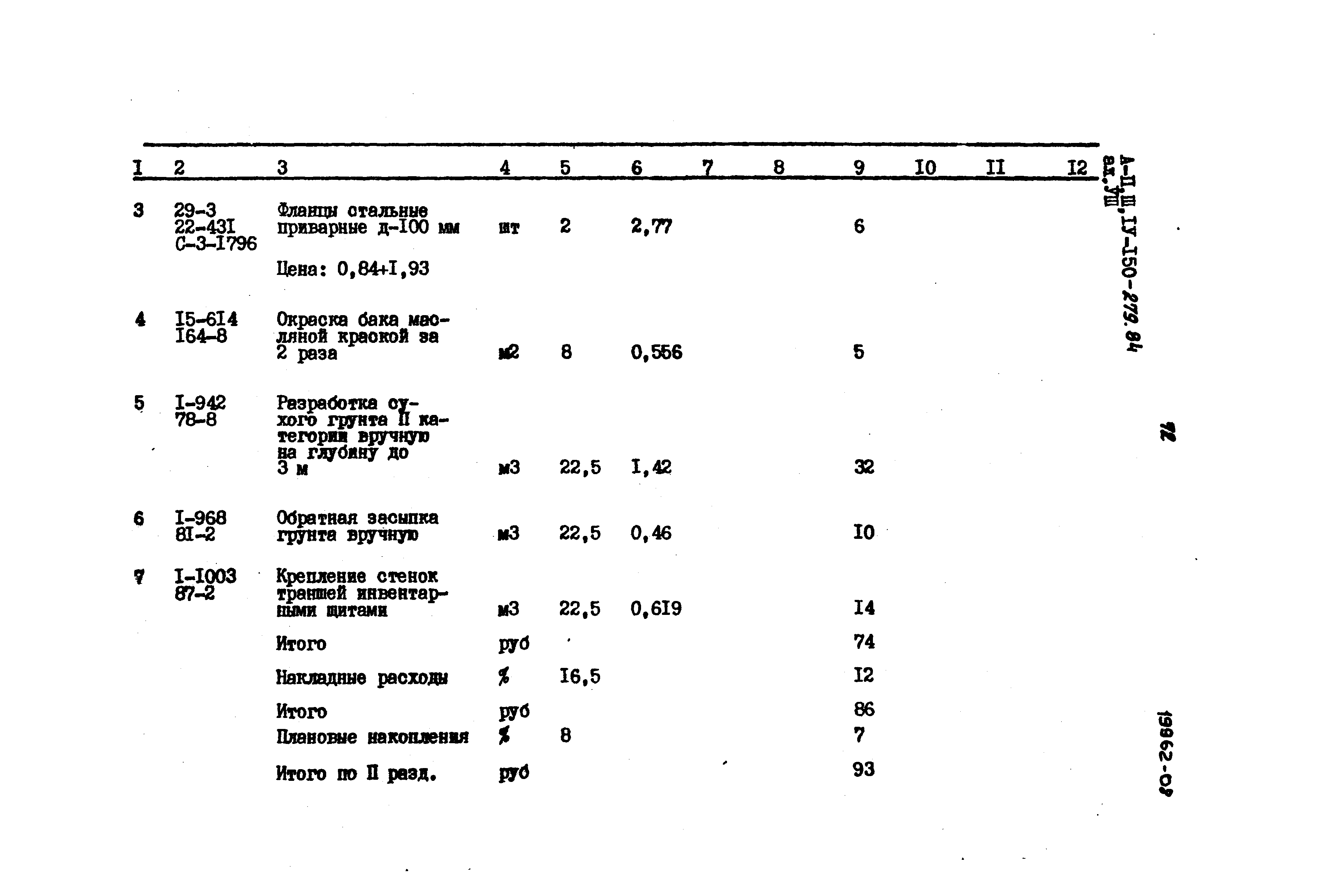 Типовой проект A-II,III,IV-150-279.84