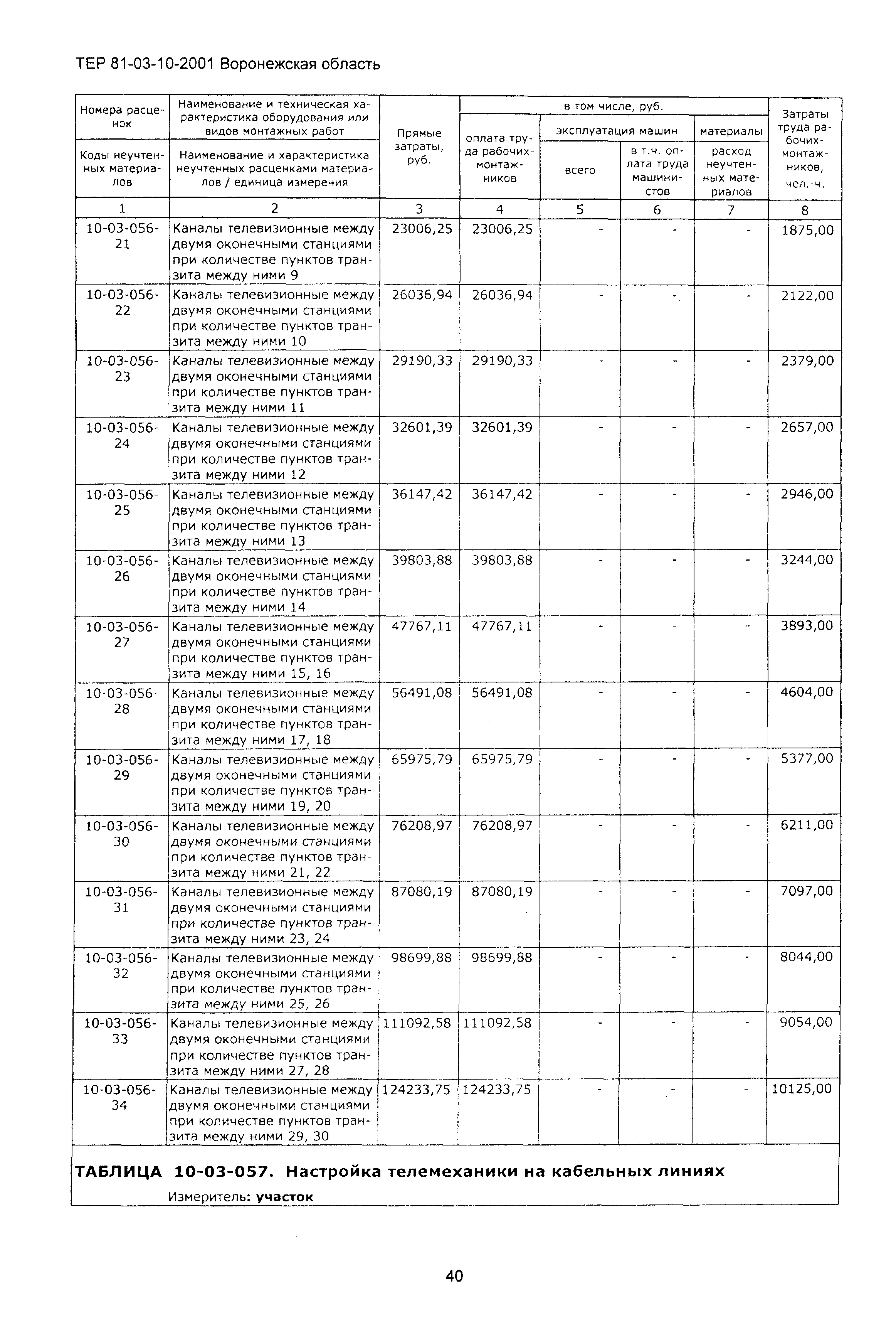 ТЕРм Воронежская область 81-03-10-2001