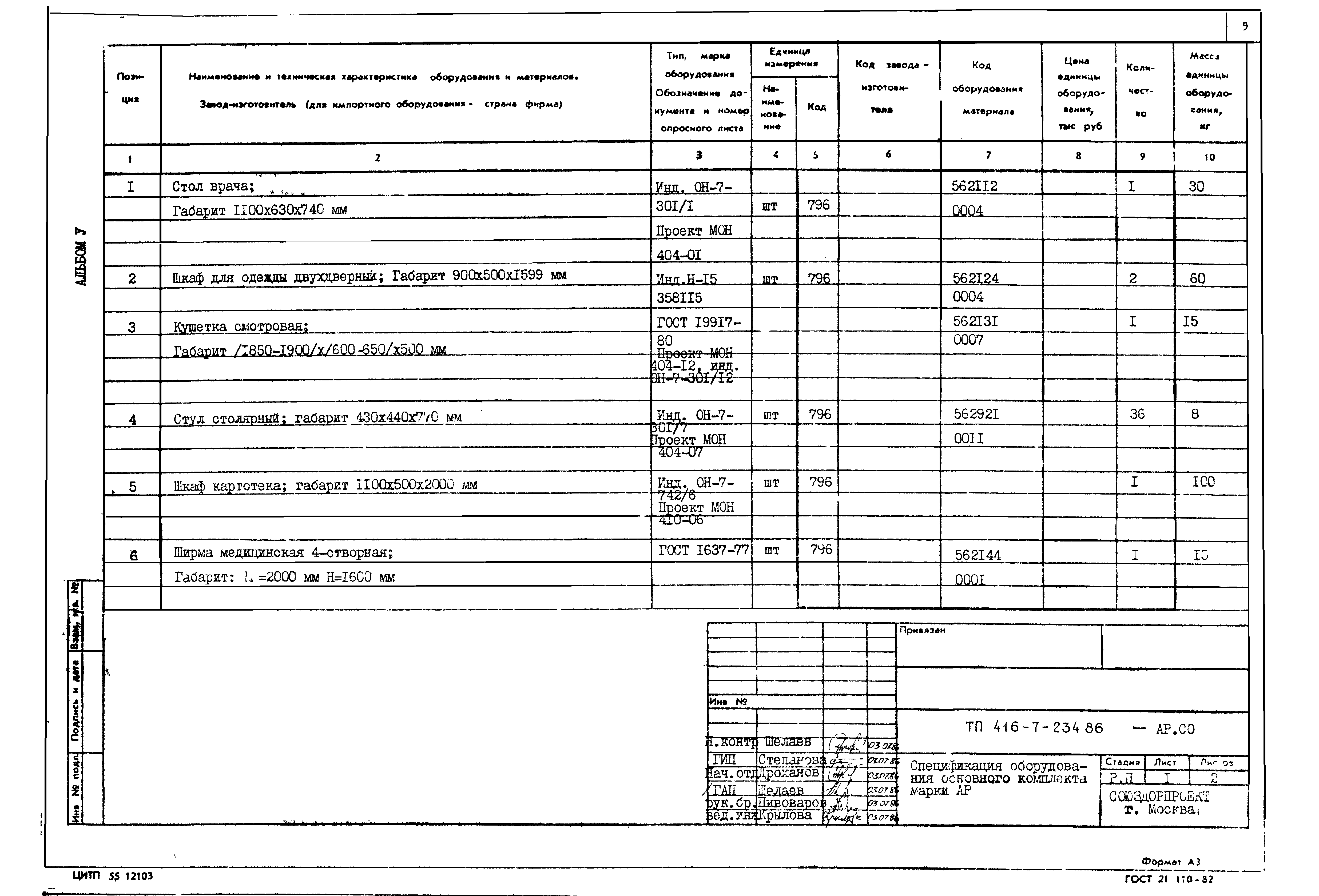 Типовой проект 416-7-234.86