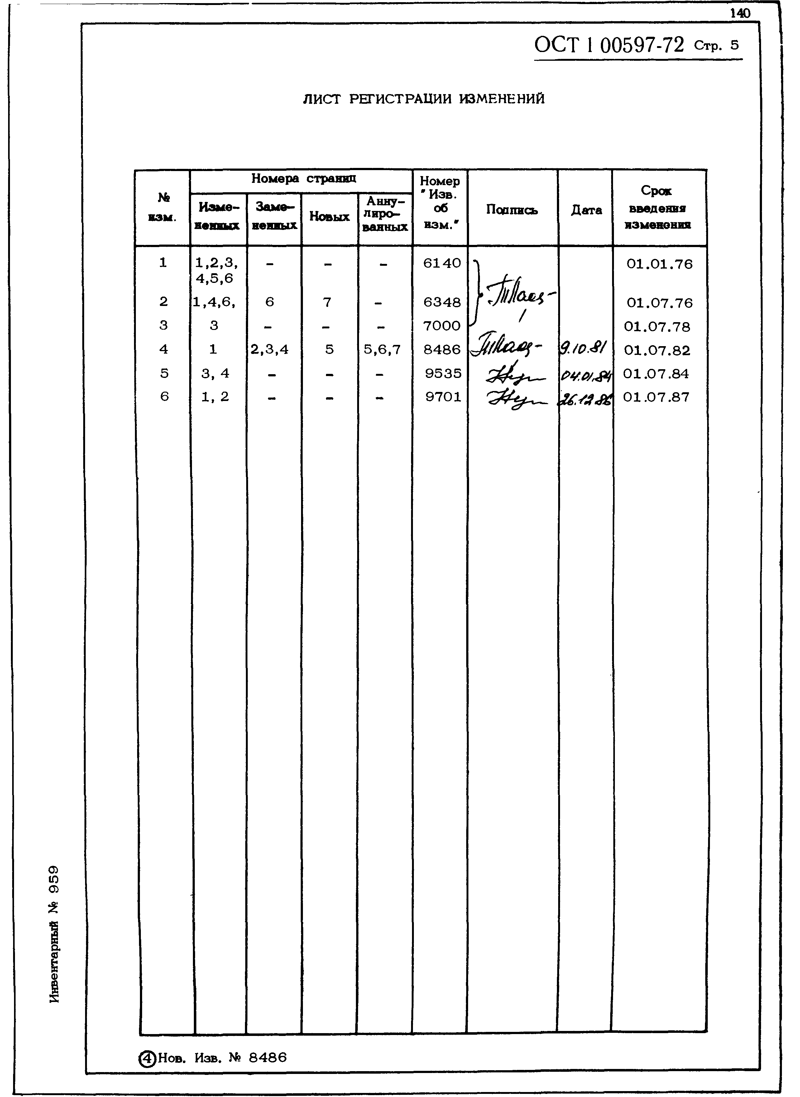 ОСТ 1 00597-72