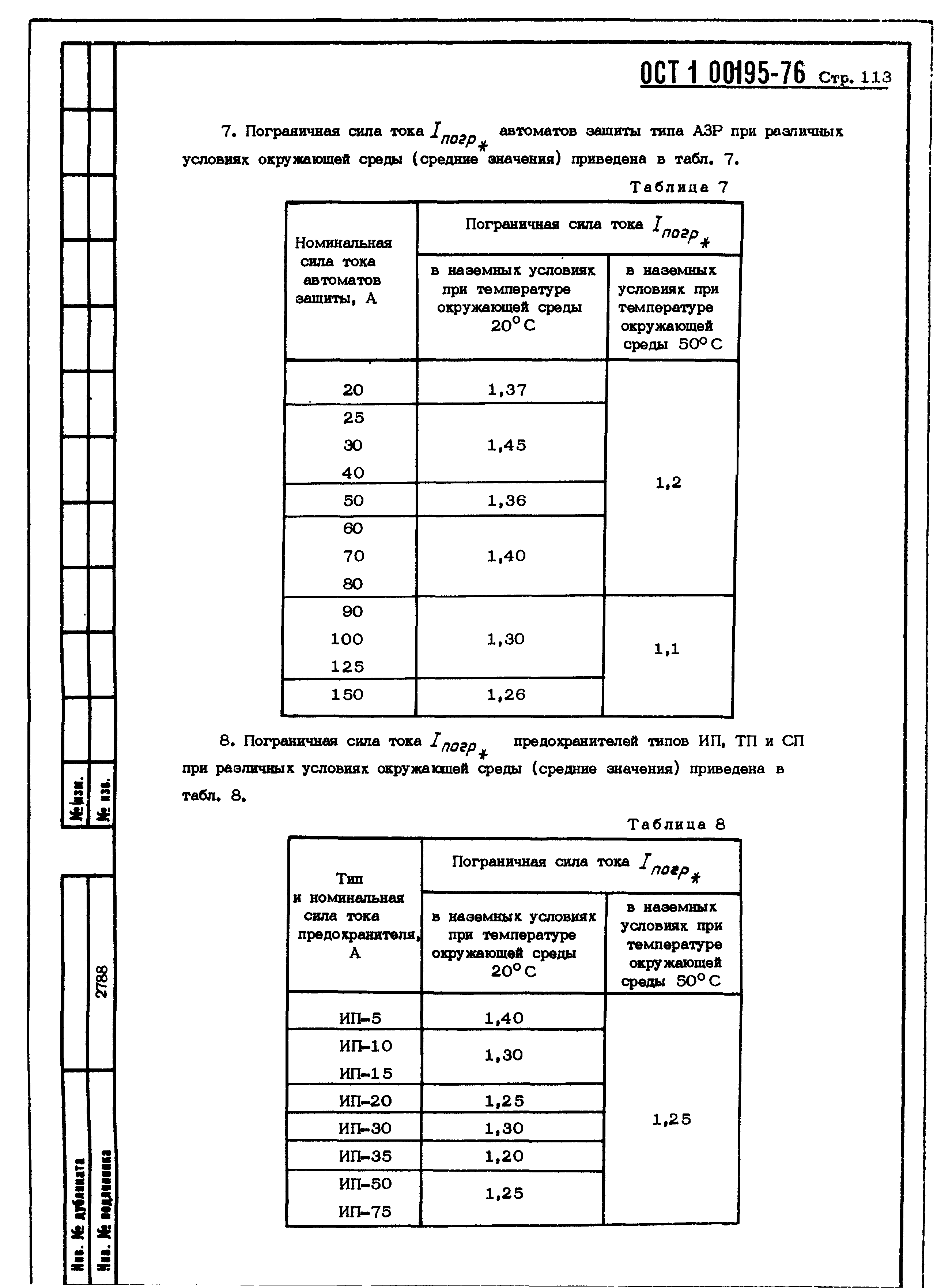 ОСТ 1 00195-76