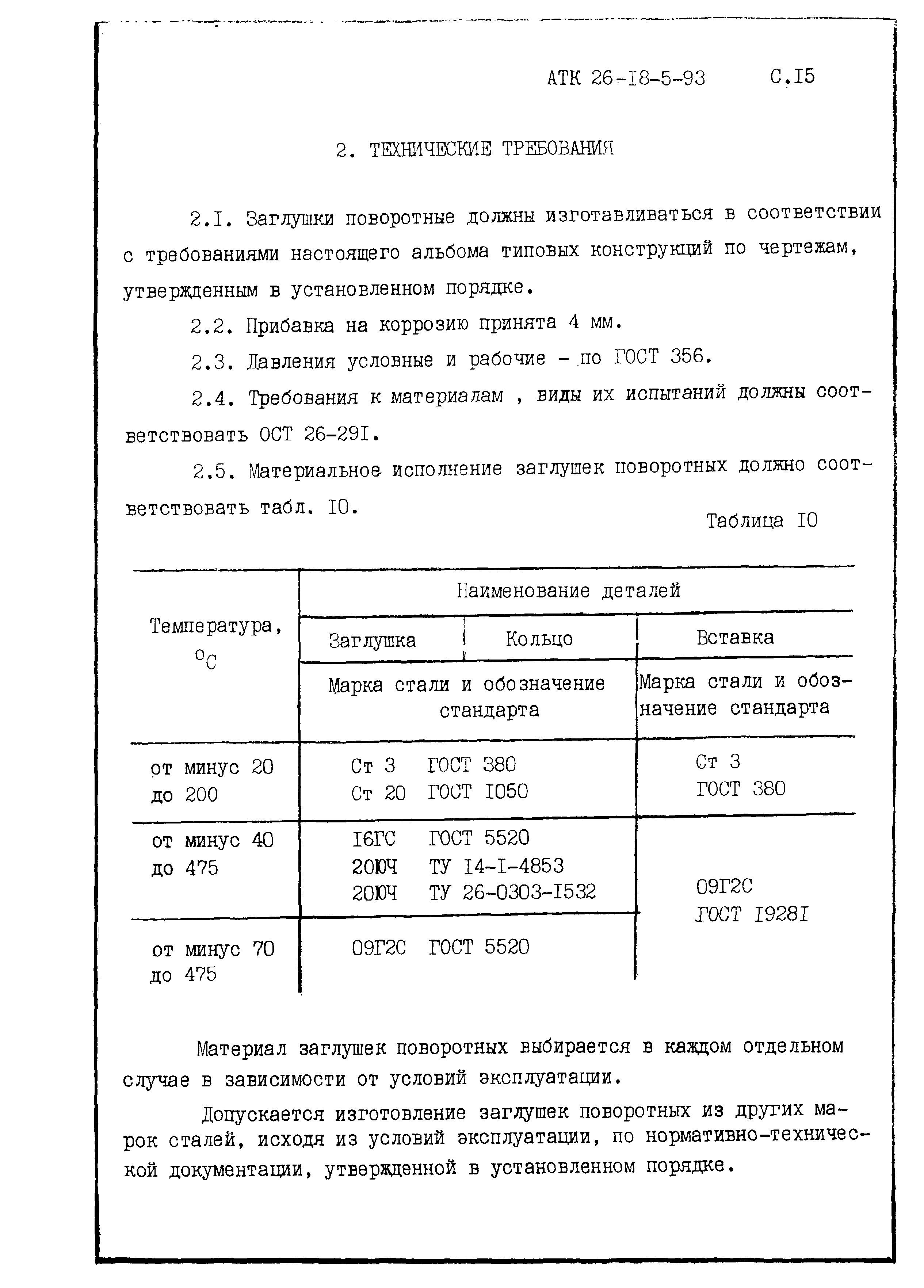 АТК 26-18-5-93