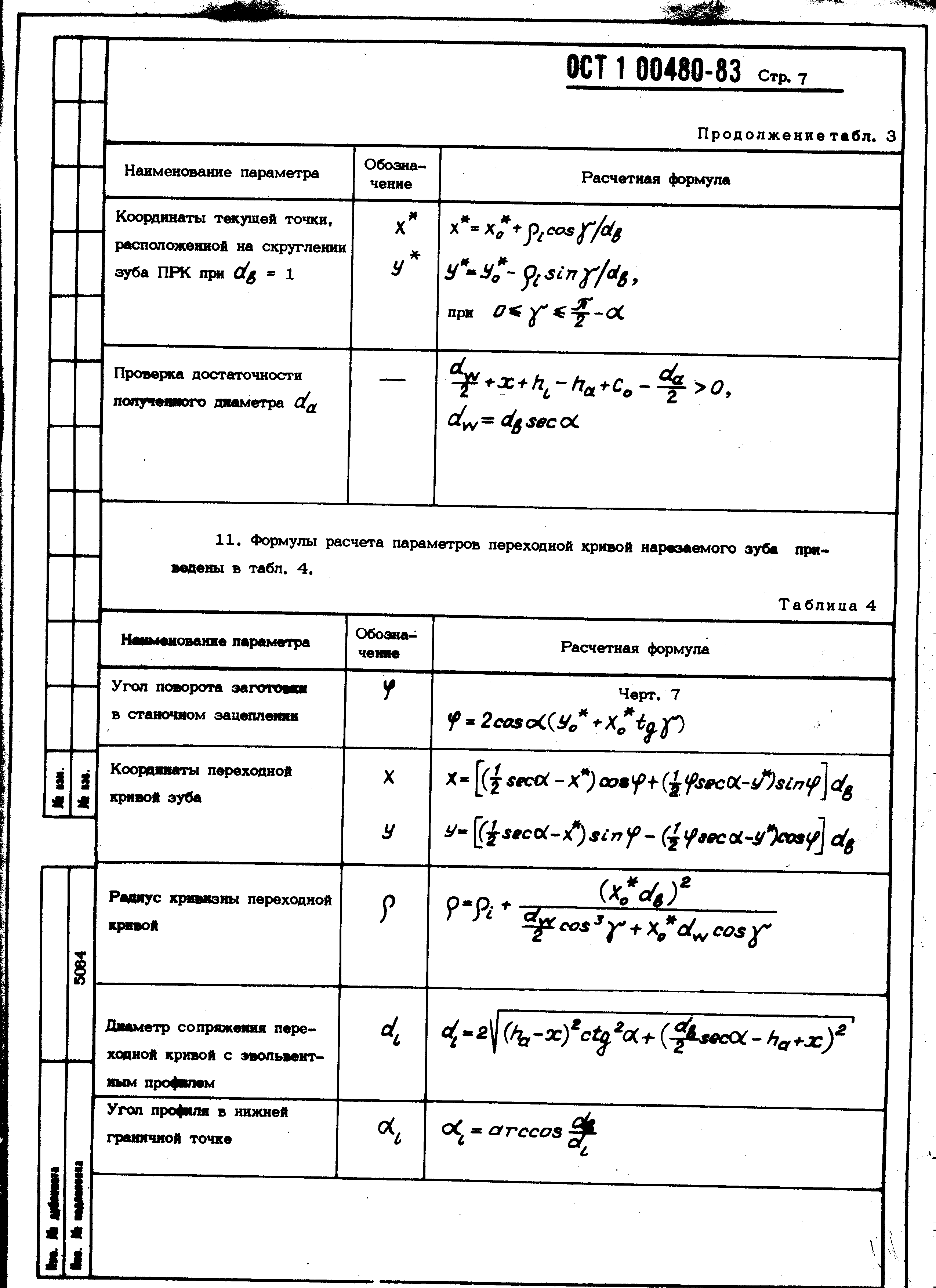 ОСТ 1 00480-83