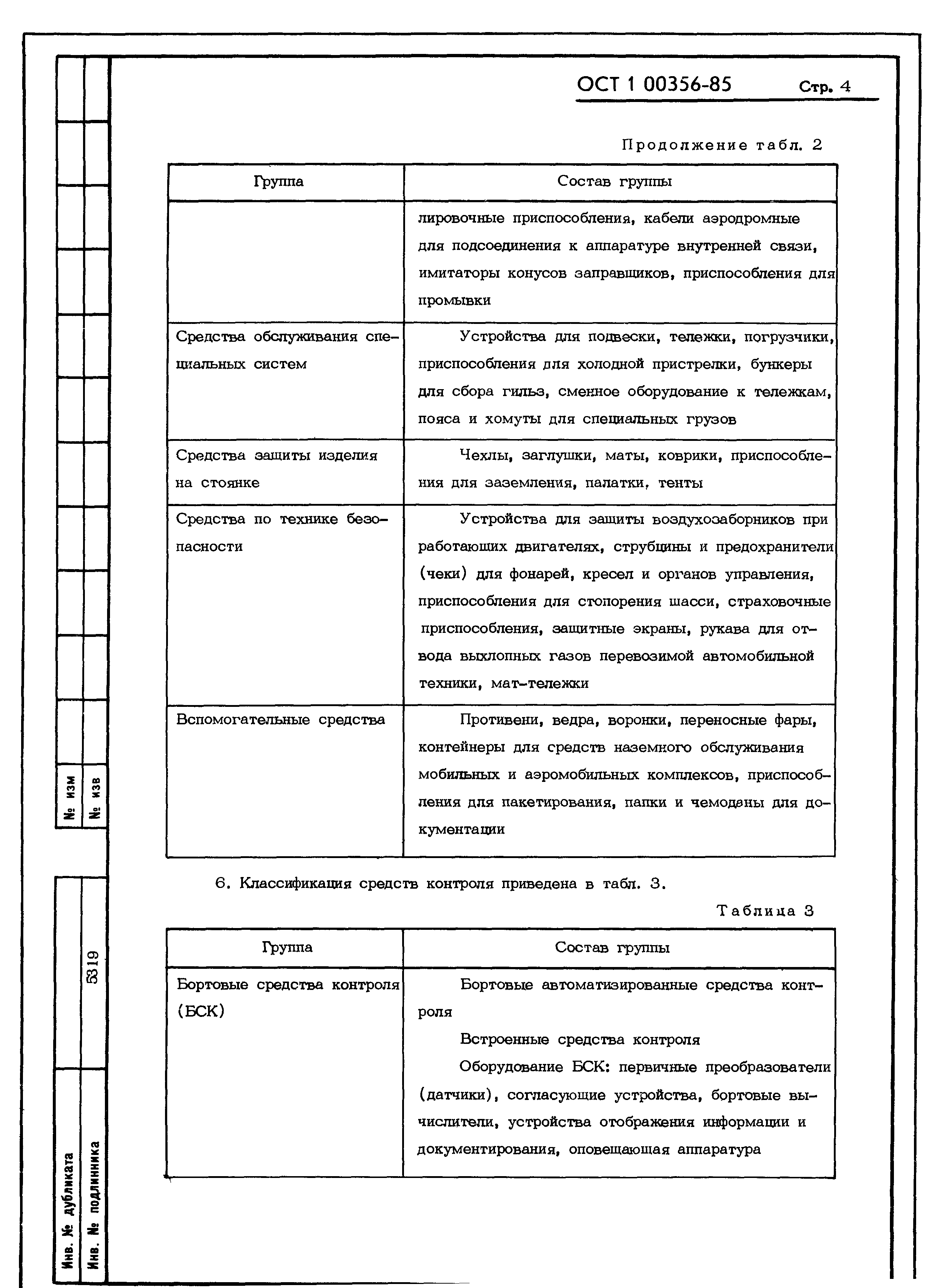 ОСТ 1 00356-85