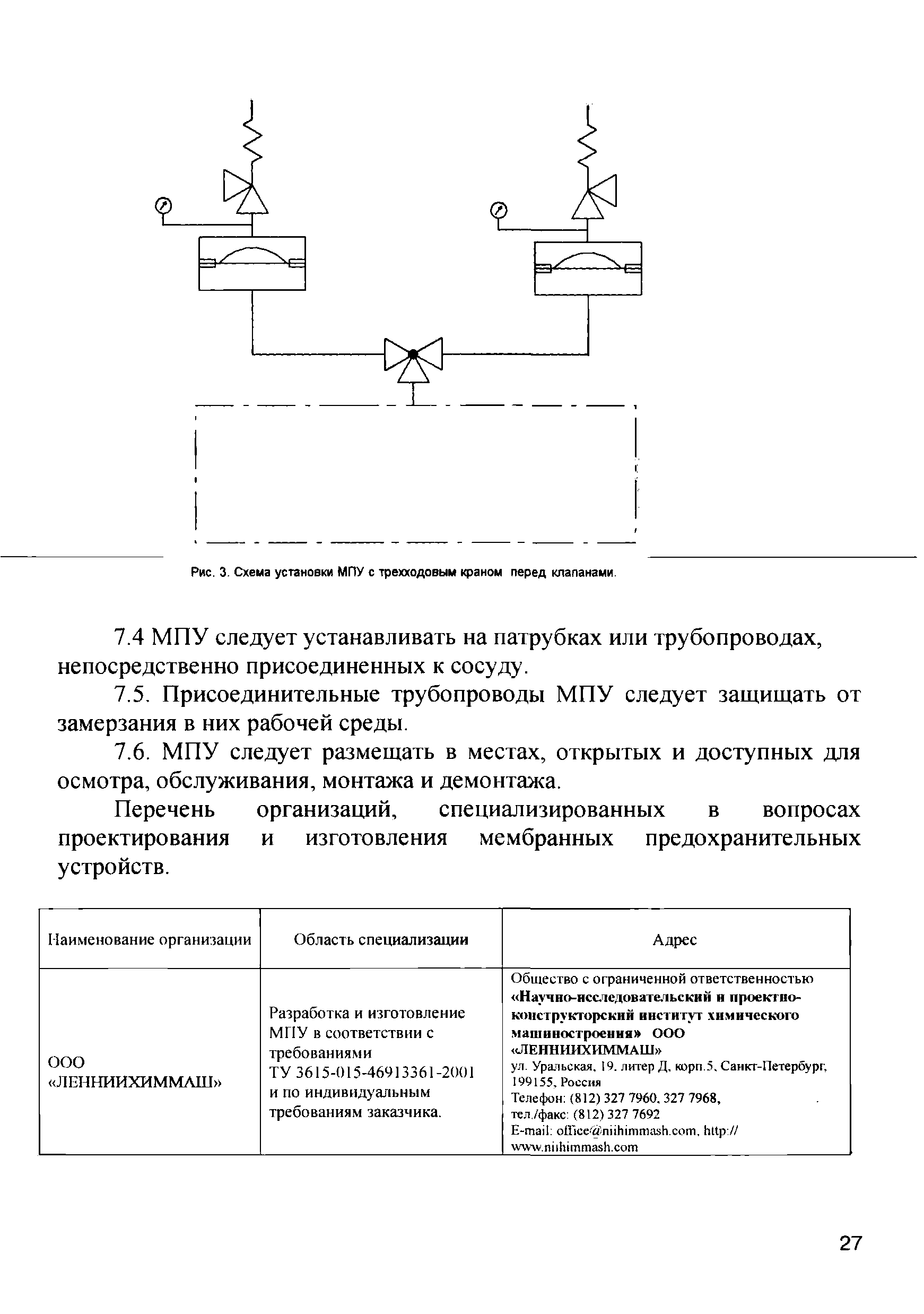 Срок эксплуатации предохранительных клапанов