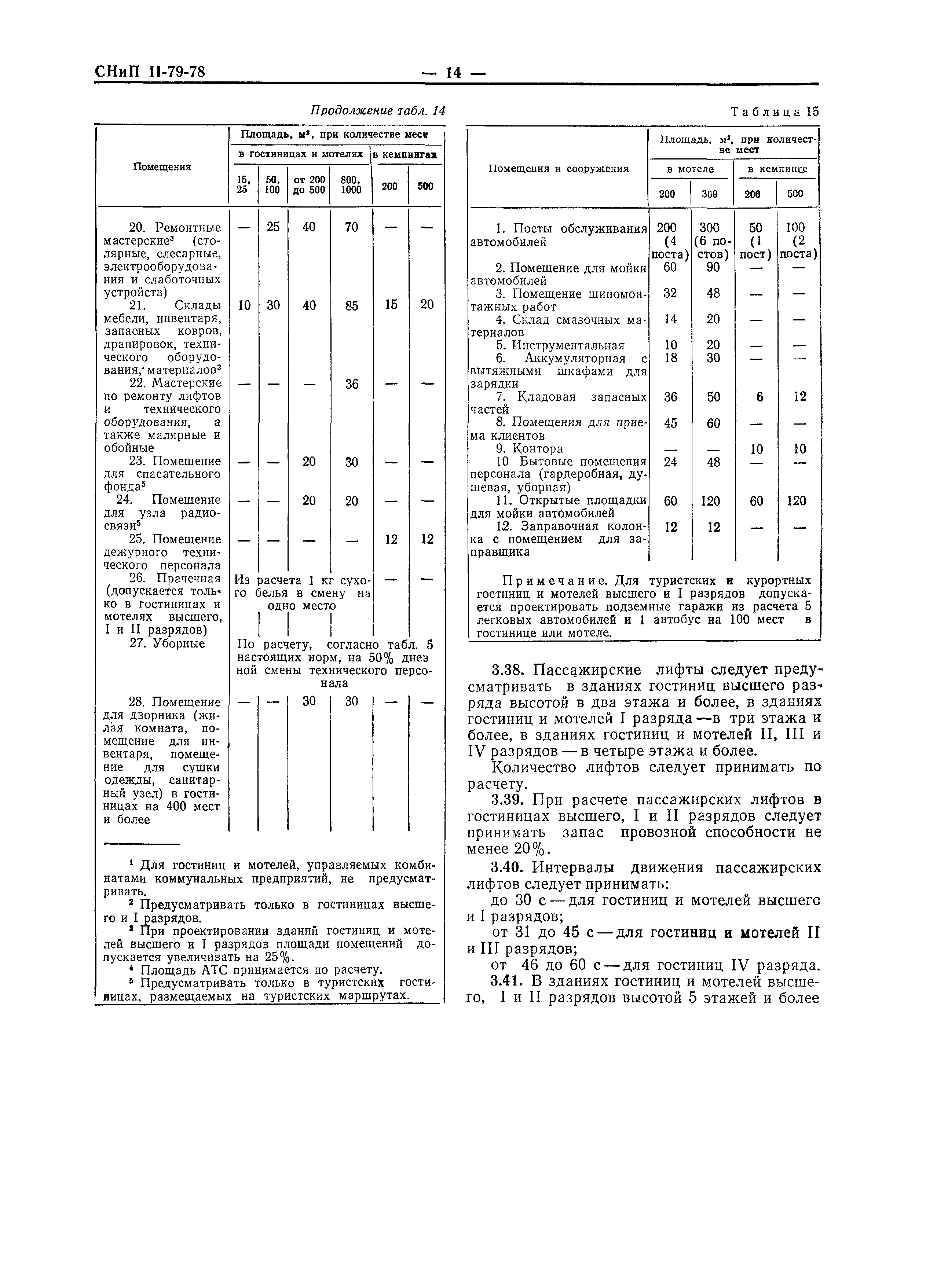 Скачать СНиП II-79-78 Гостиницы