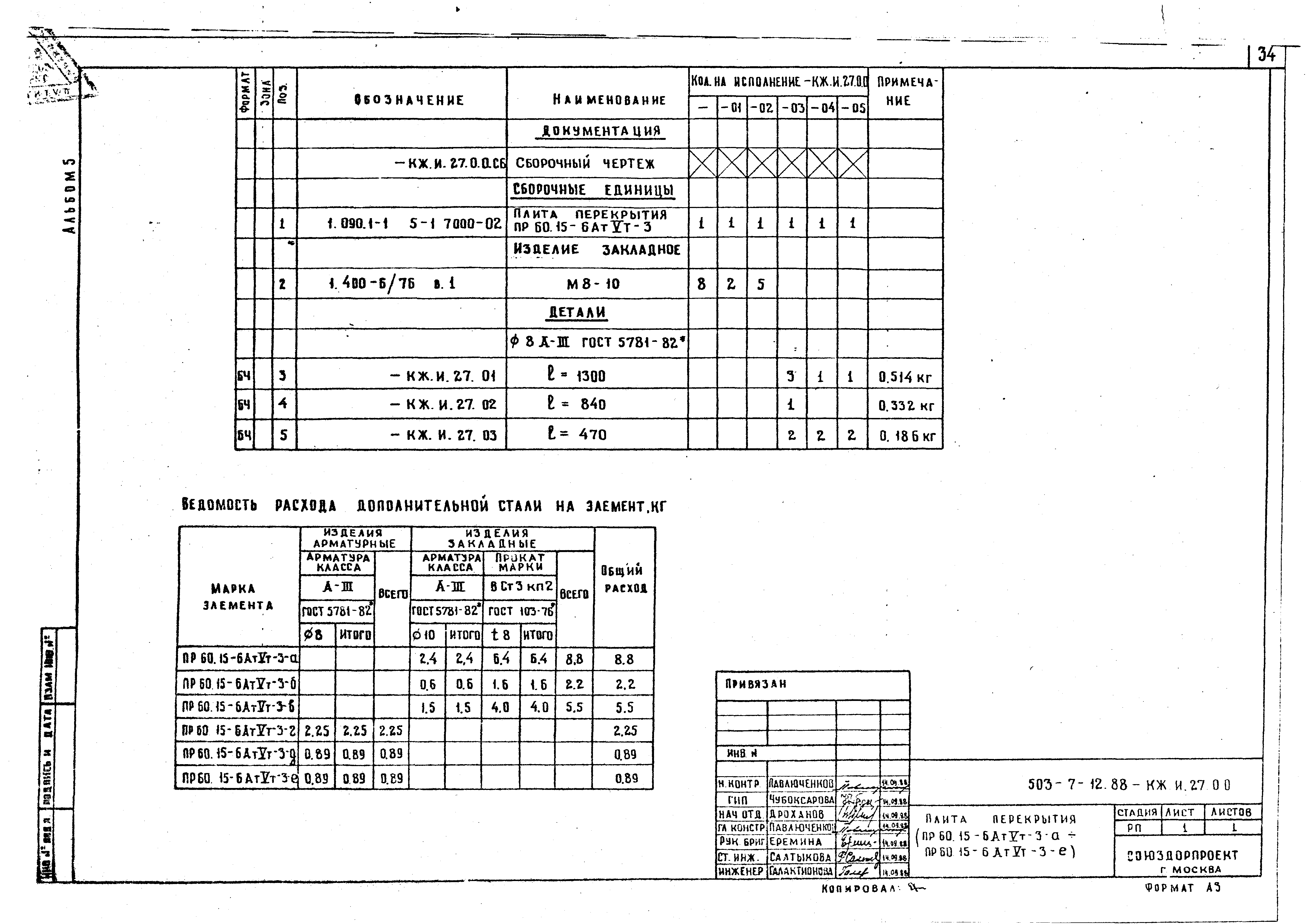 Типовой проект 503-7-13.88
