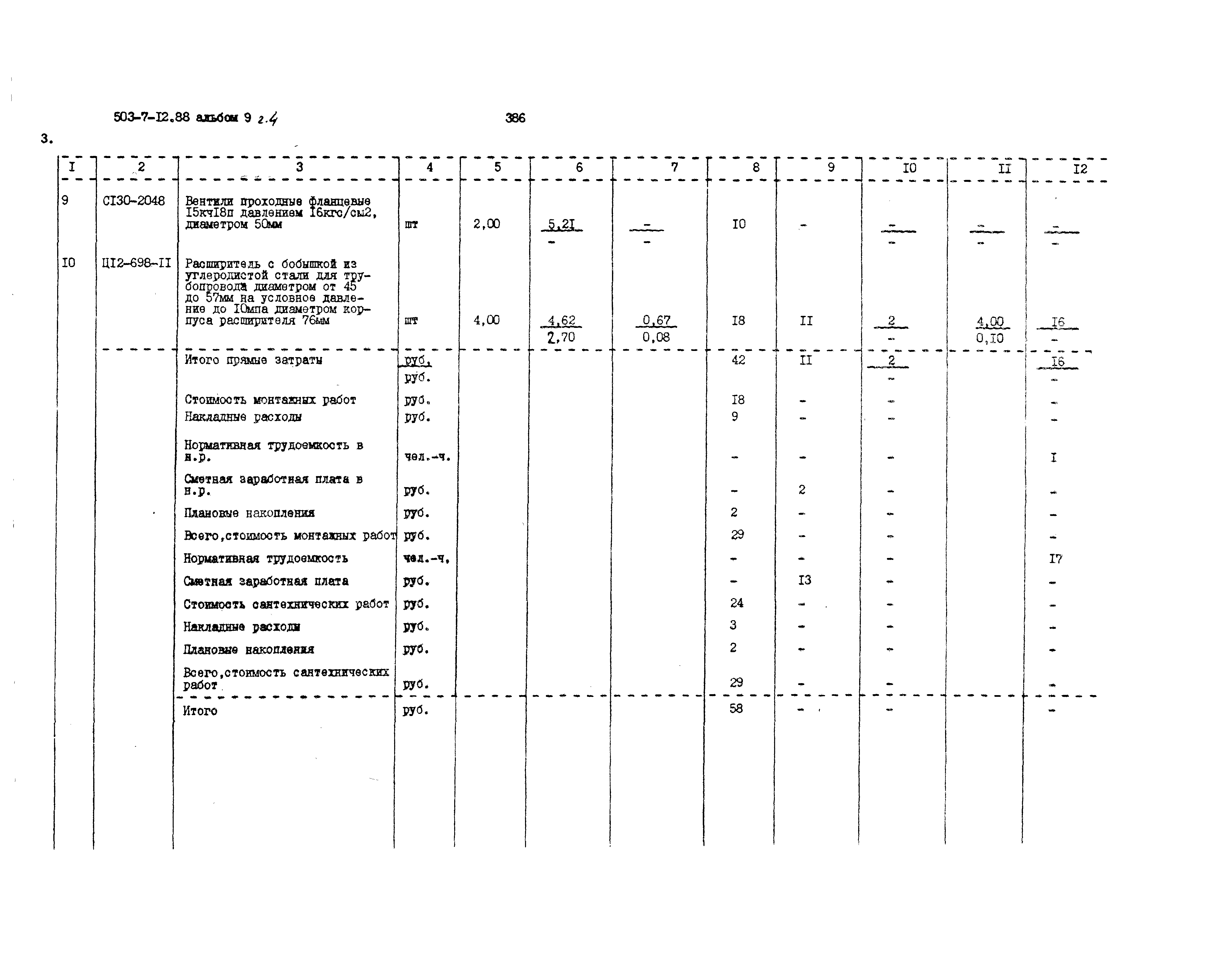 Типовой проект 503-7-12.88