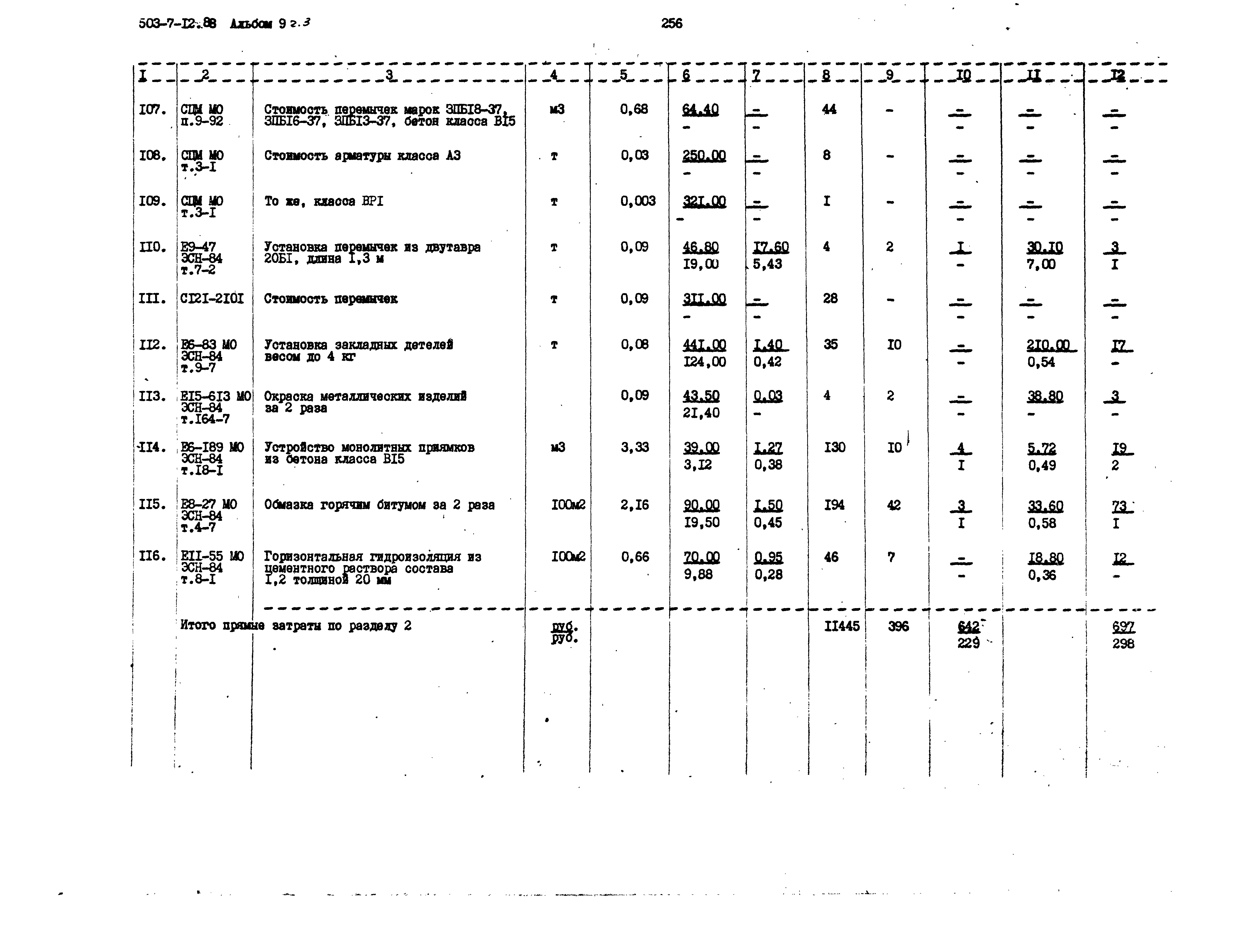 Типовой проект 503-7-12.88