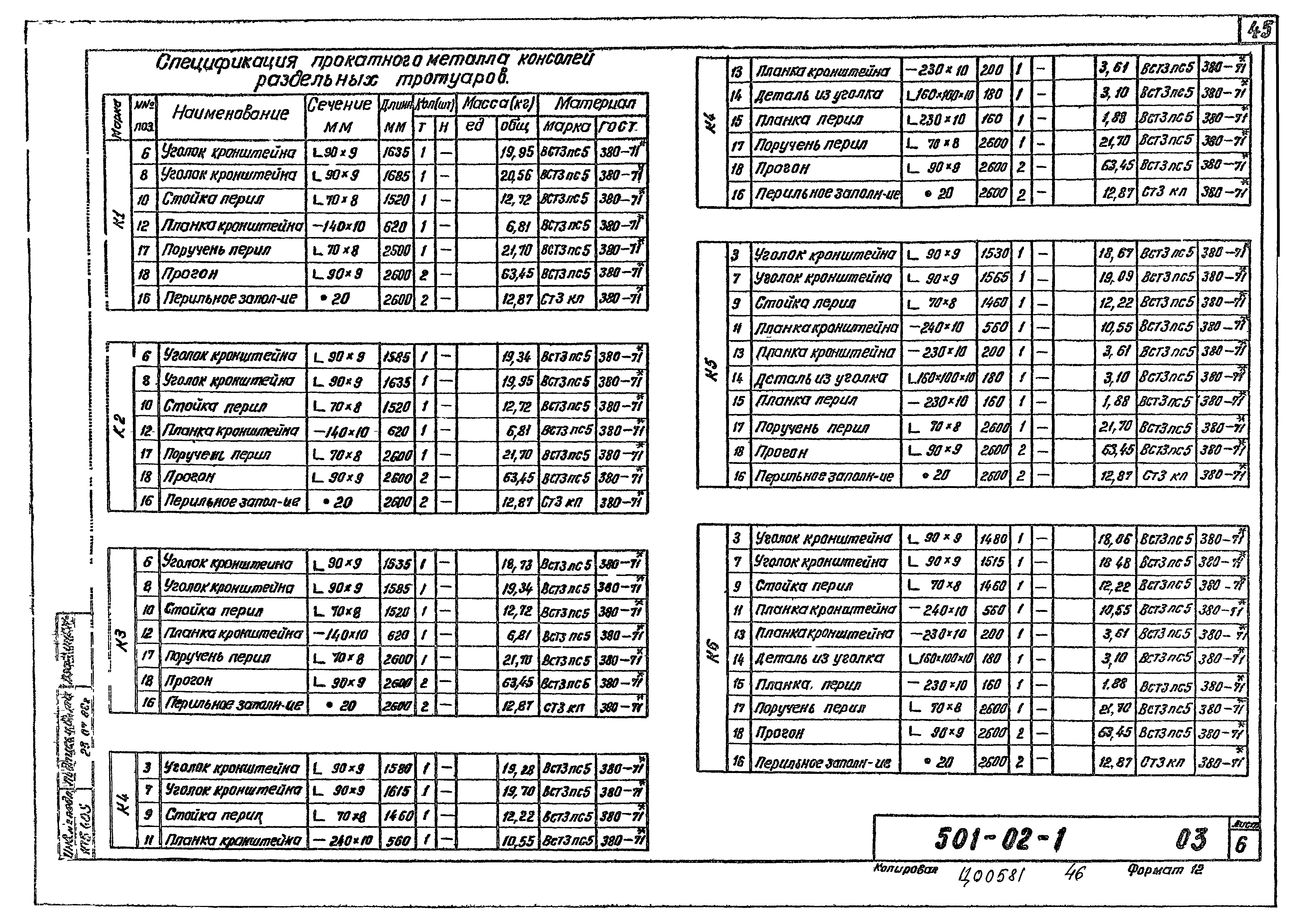 Типовые проектные решения 501-02-1