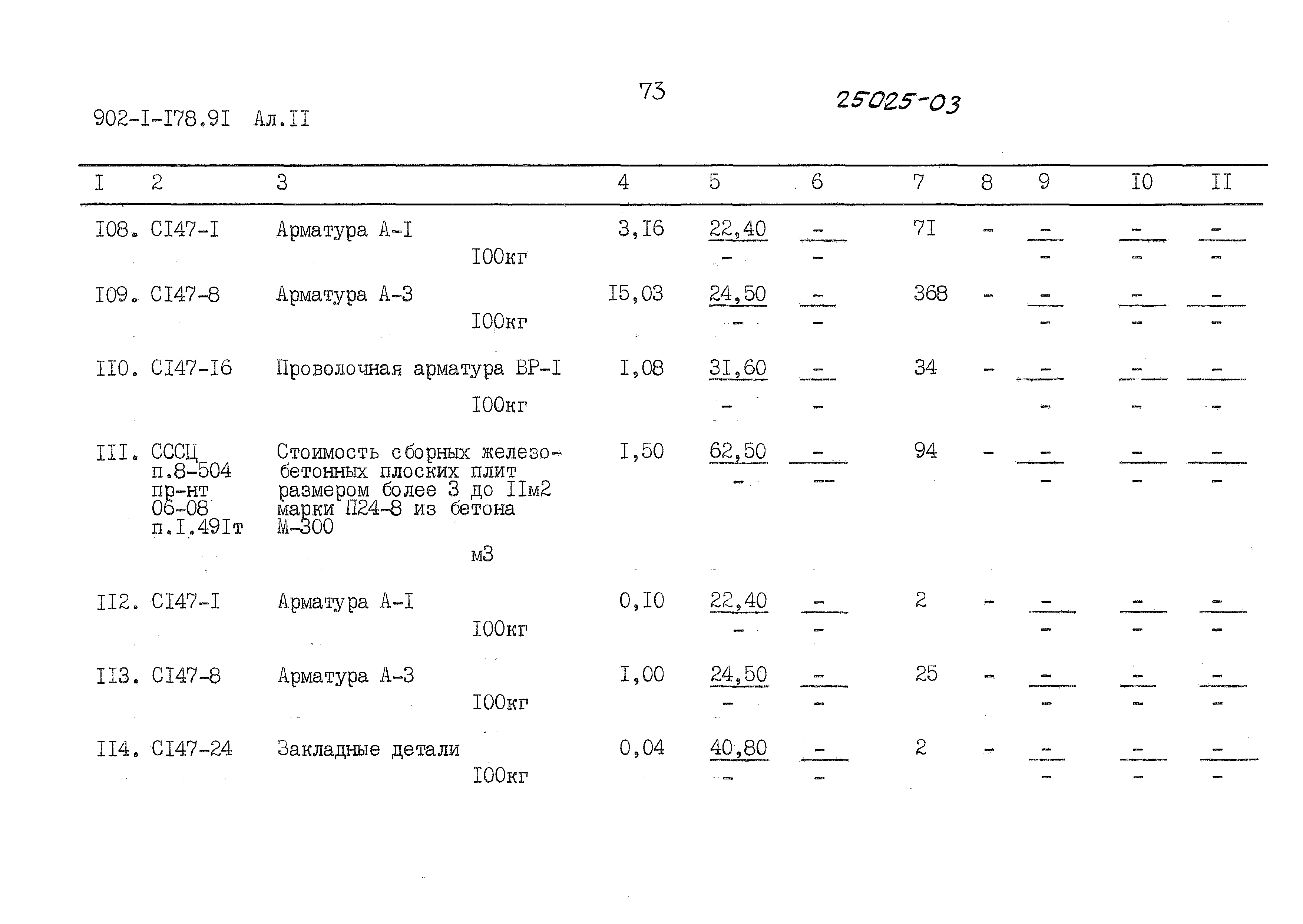 Типовой проект 902-1-178.91