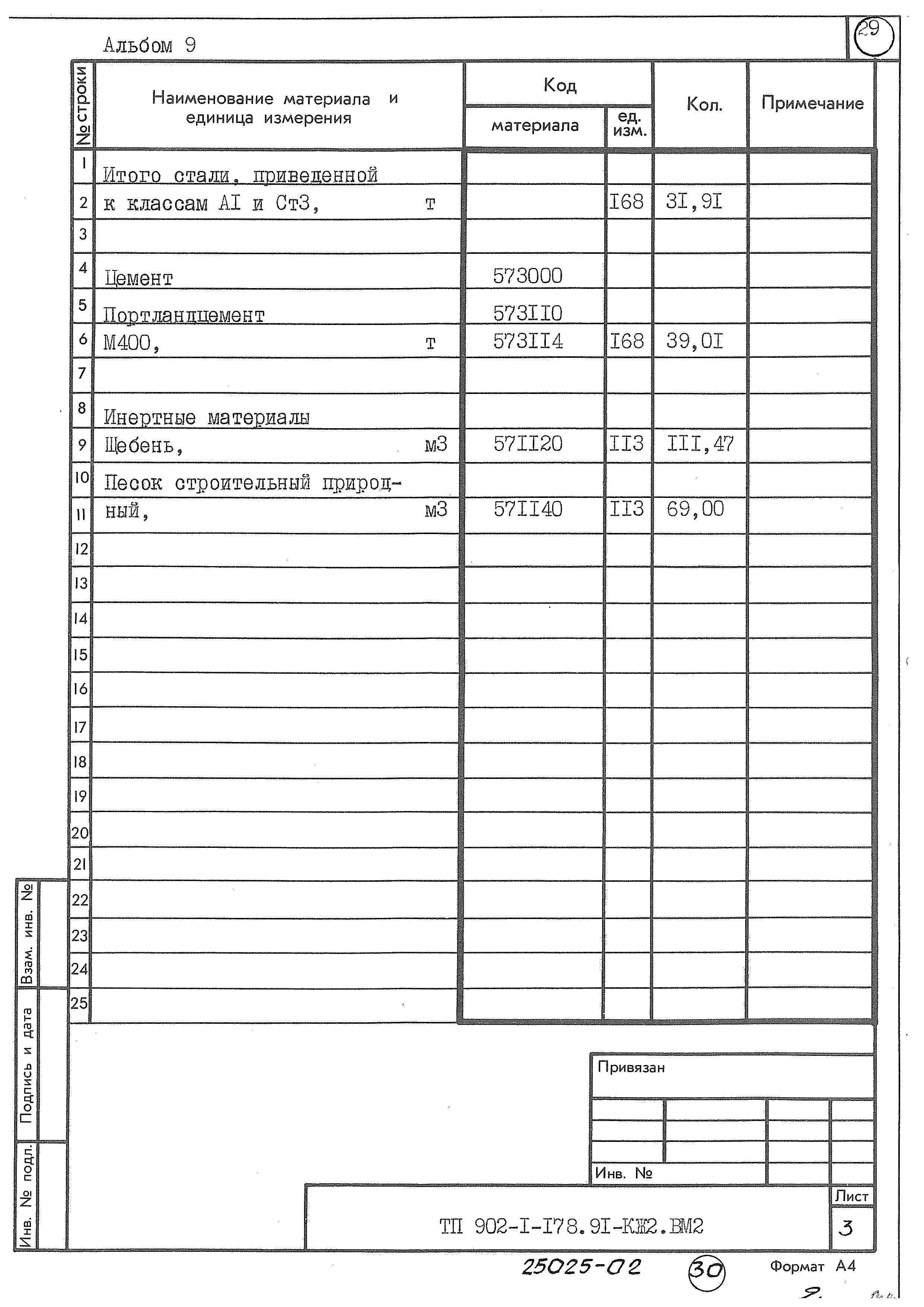 Типовой проект 902-1-178.91