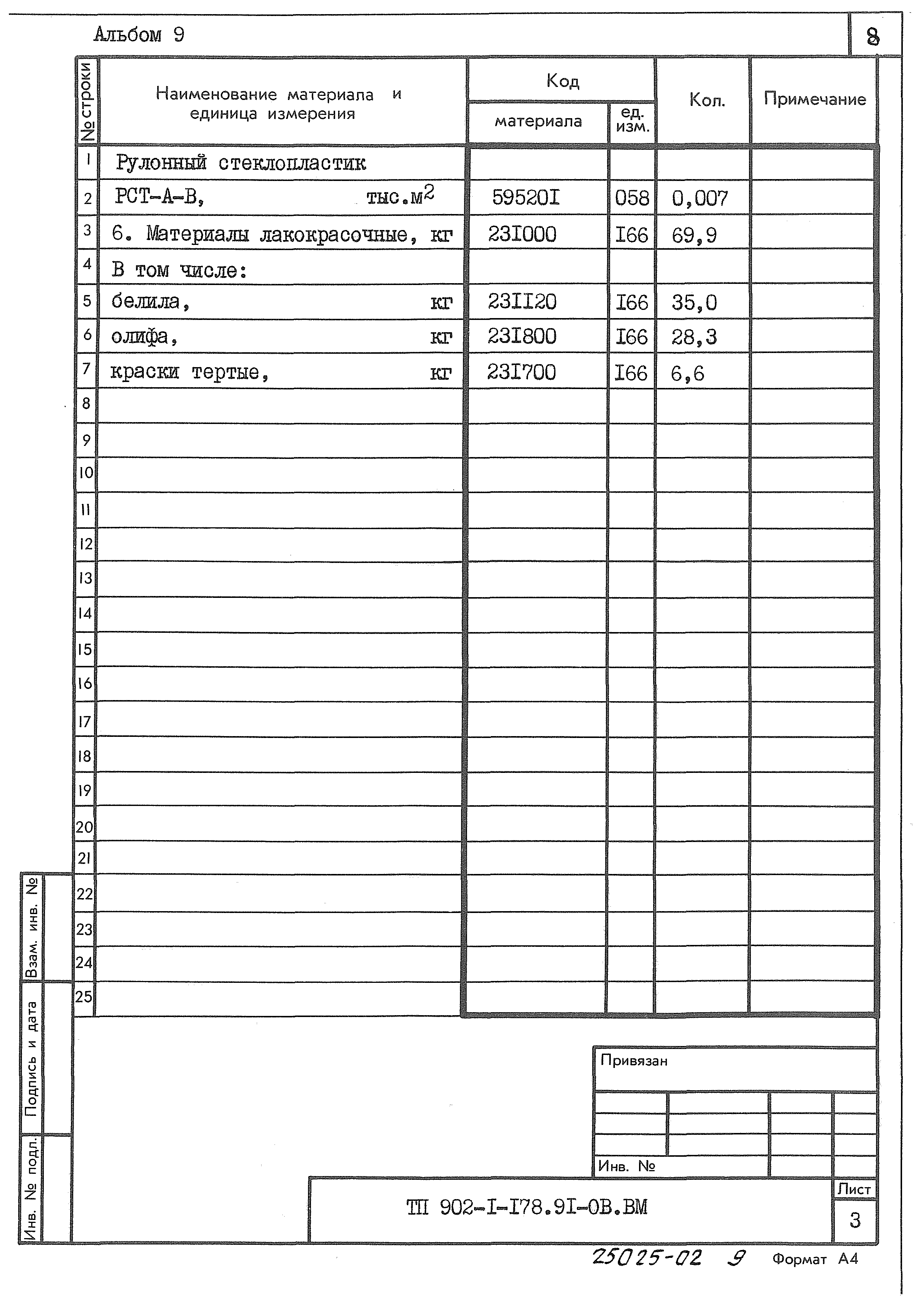 Типовой проект 902-1-178.91