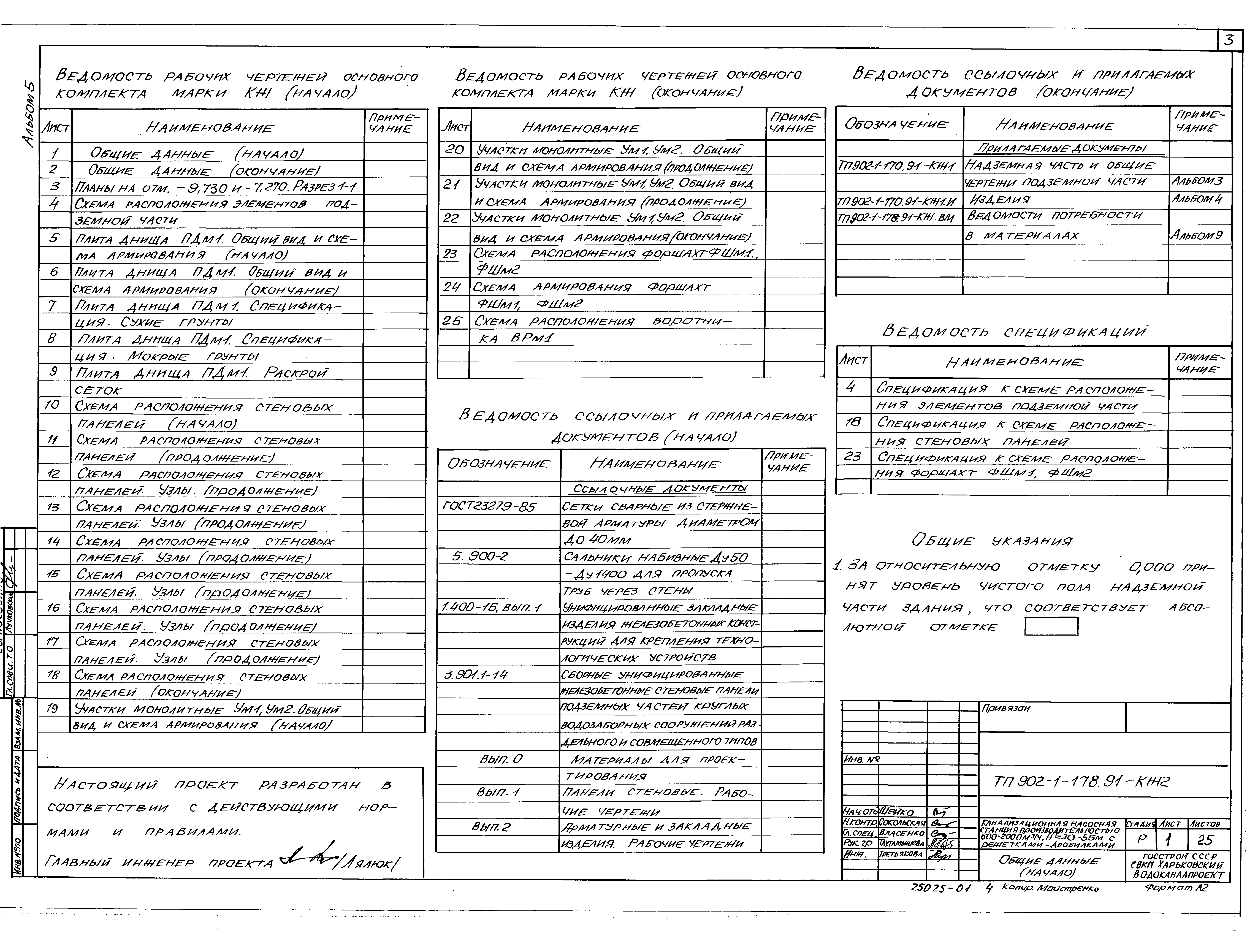 Типовой проект 902-1-178.91