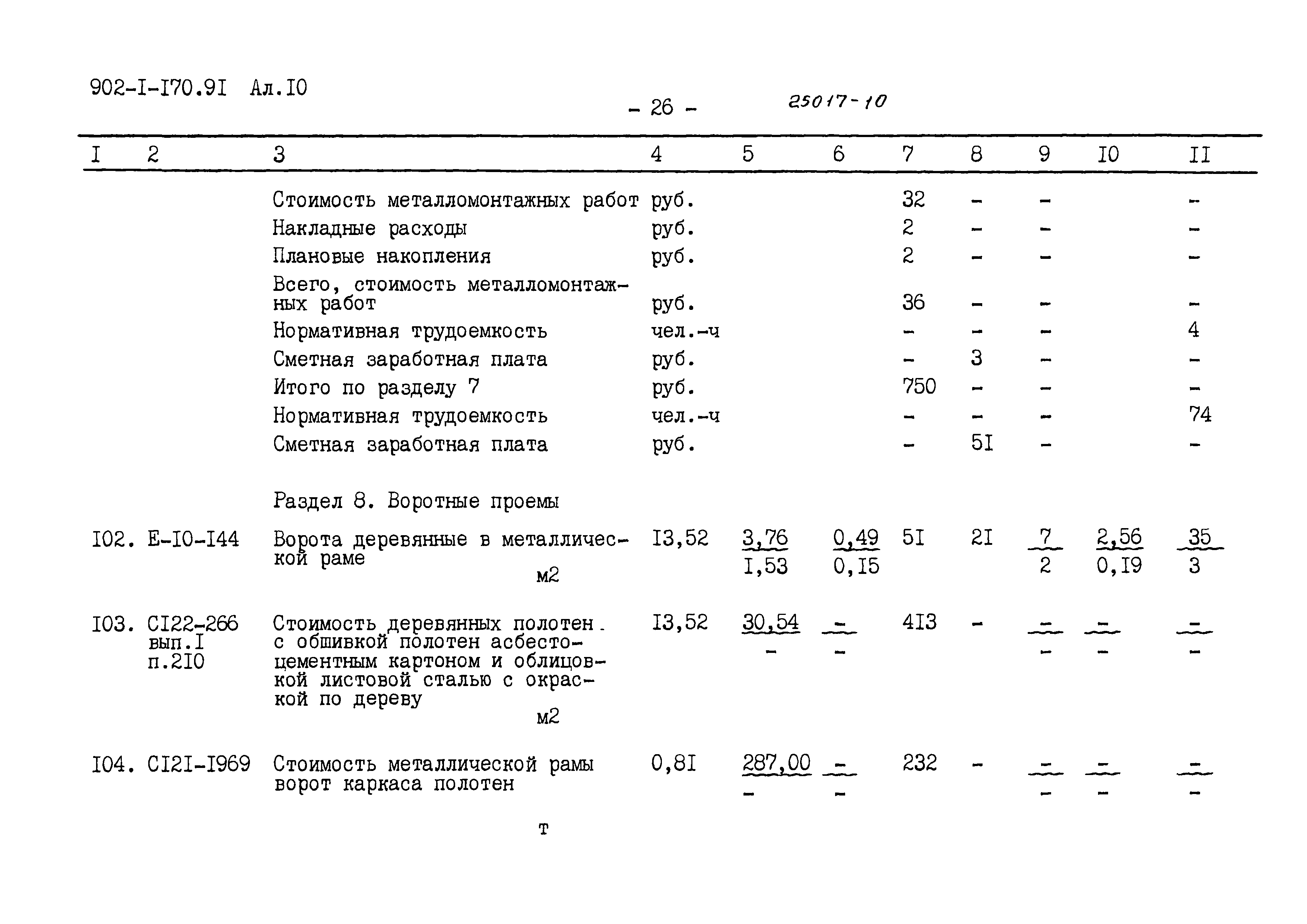 Типовой проект 902-1-177.91