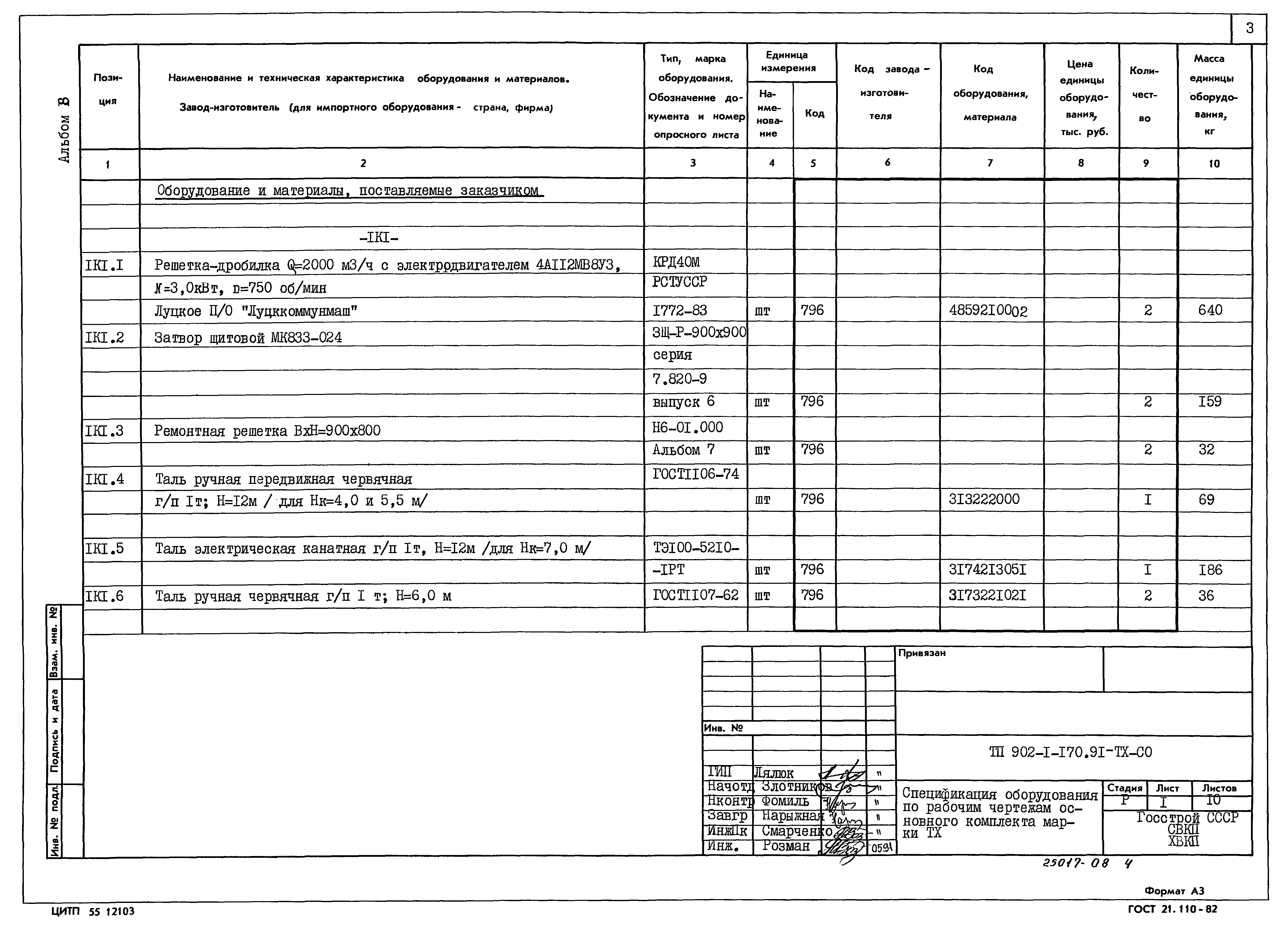 Типовой проект 902-1-177.91