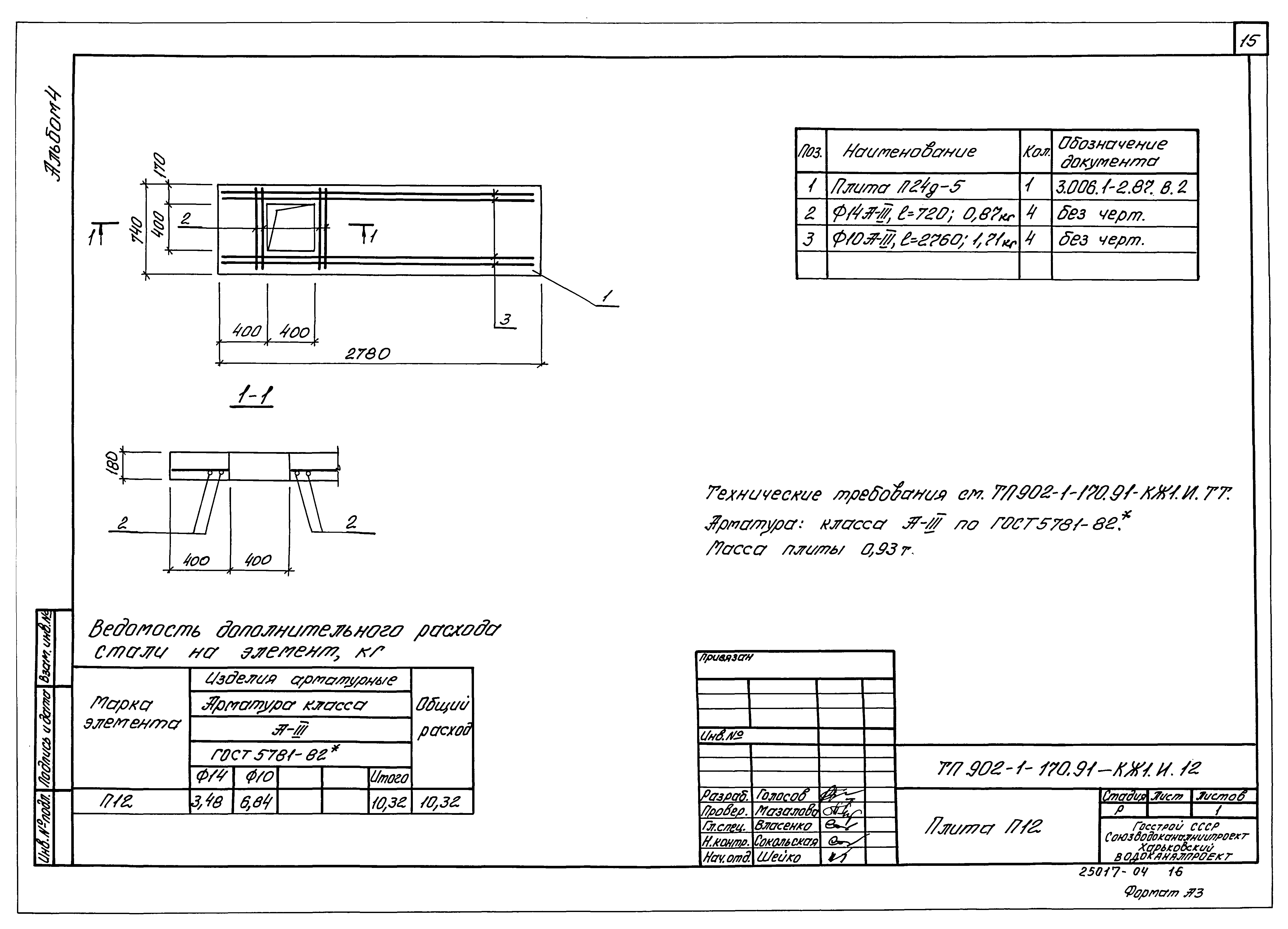 Типовой проект 902-1-177.91