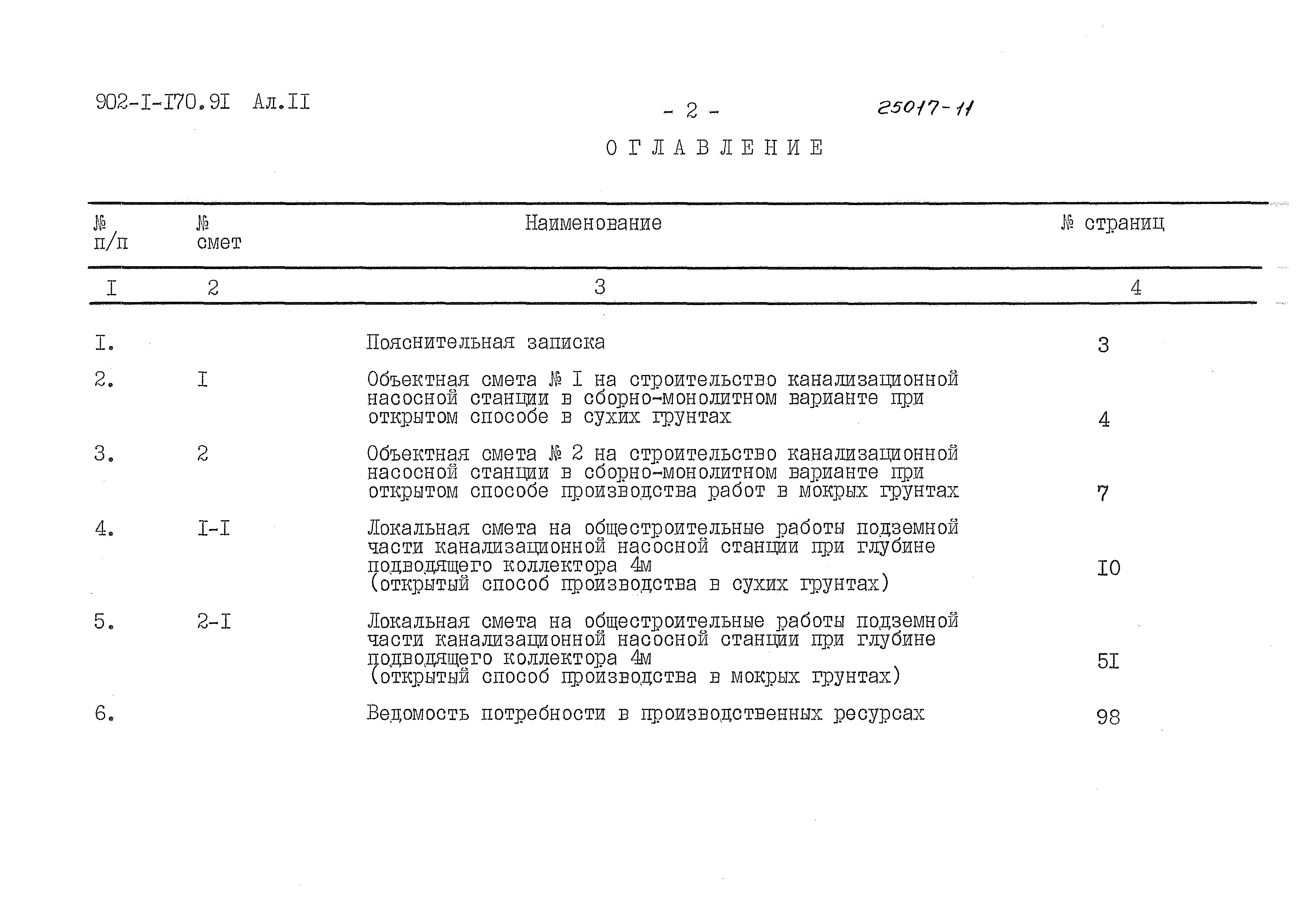 Типовой проект 902-1-170.91