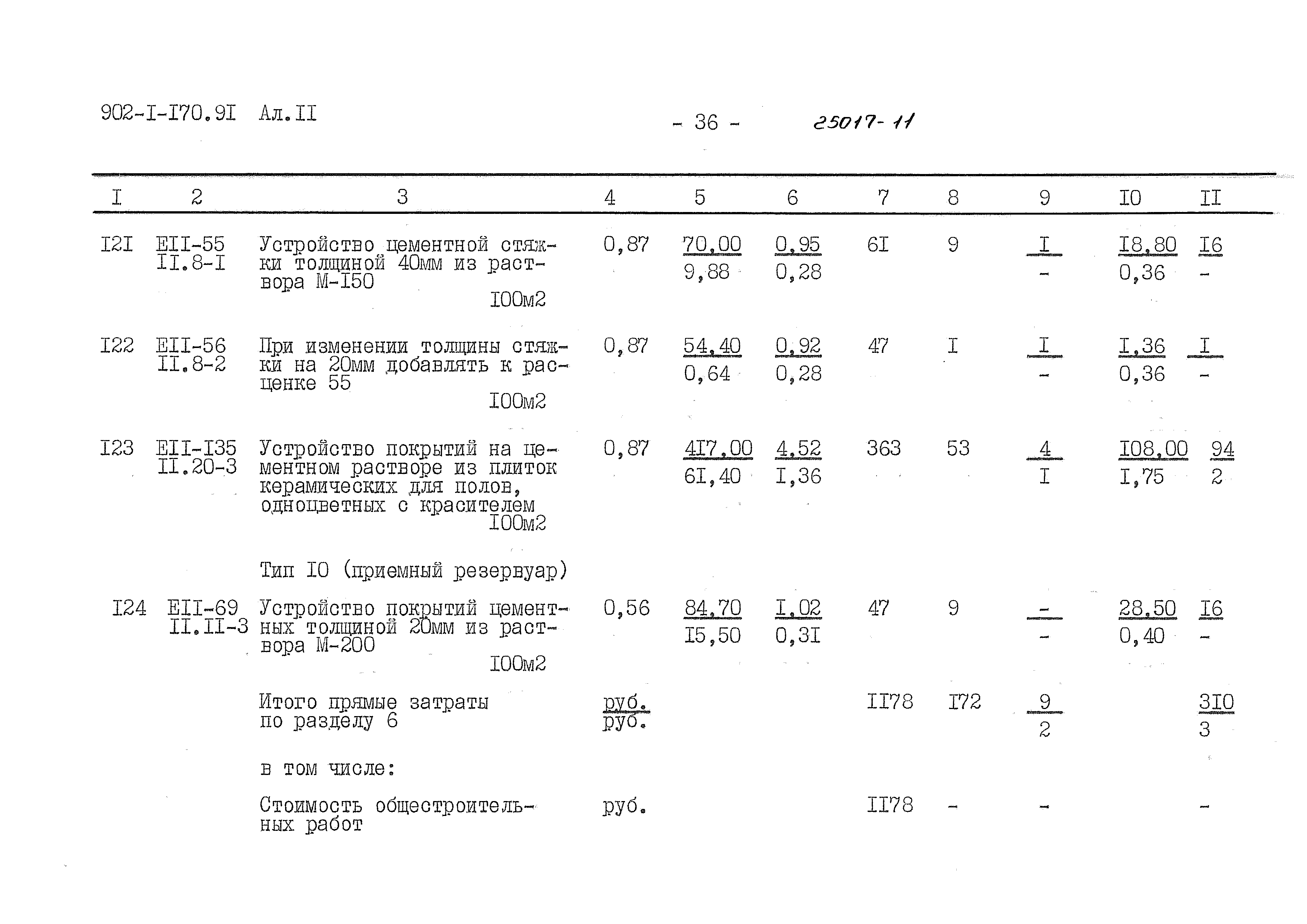 Типовой проект 902-1-170.91