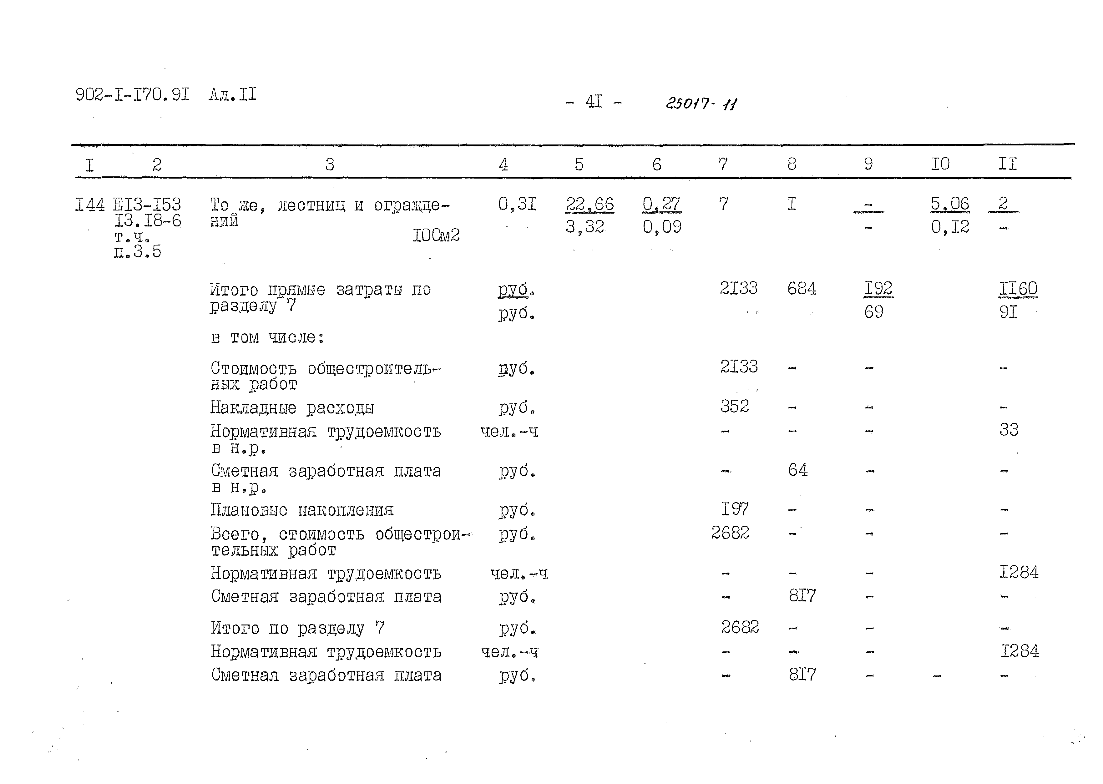 Типовой проект 902-1-170.91