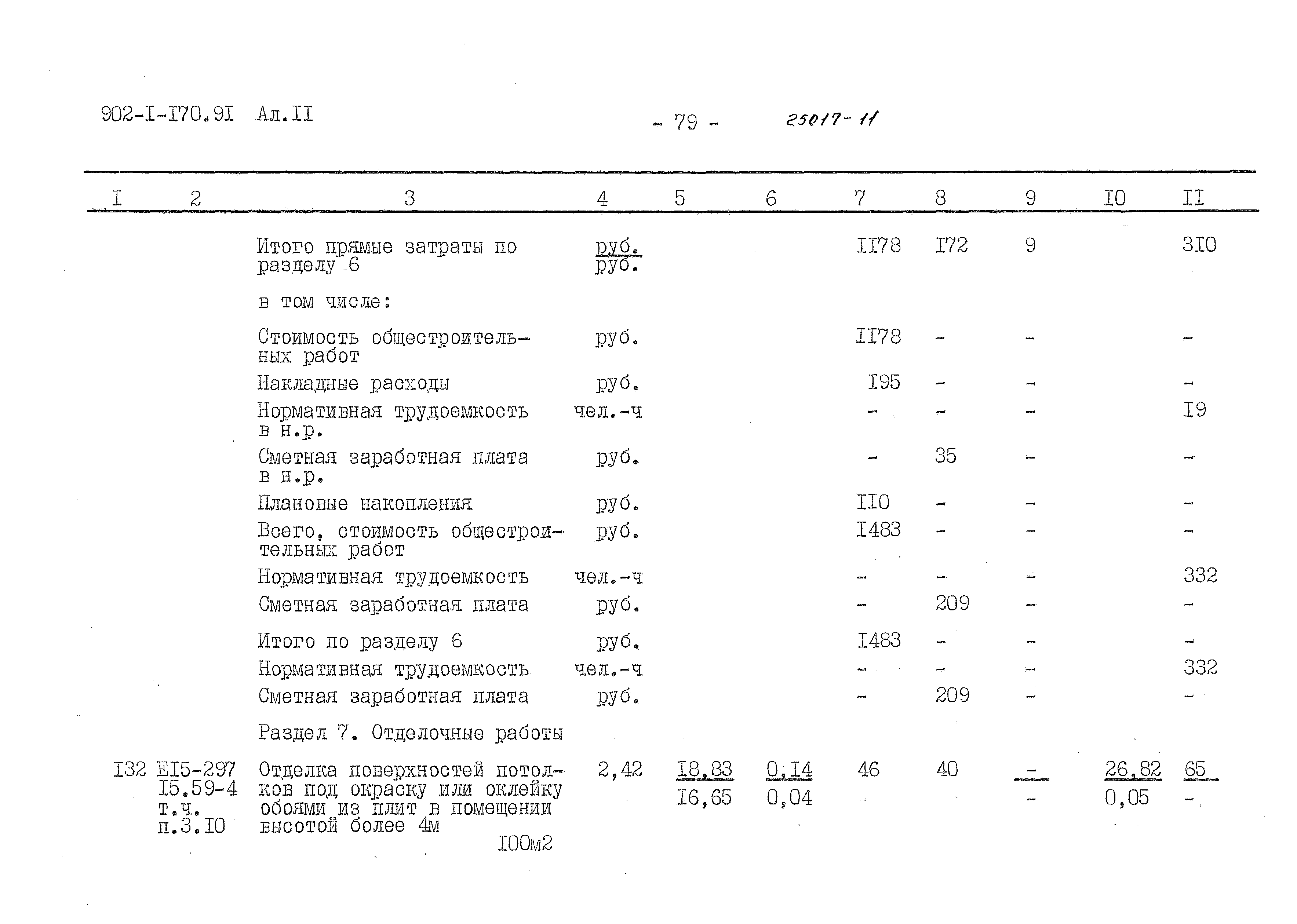 Типовой проект 902-1-170.91