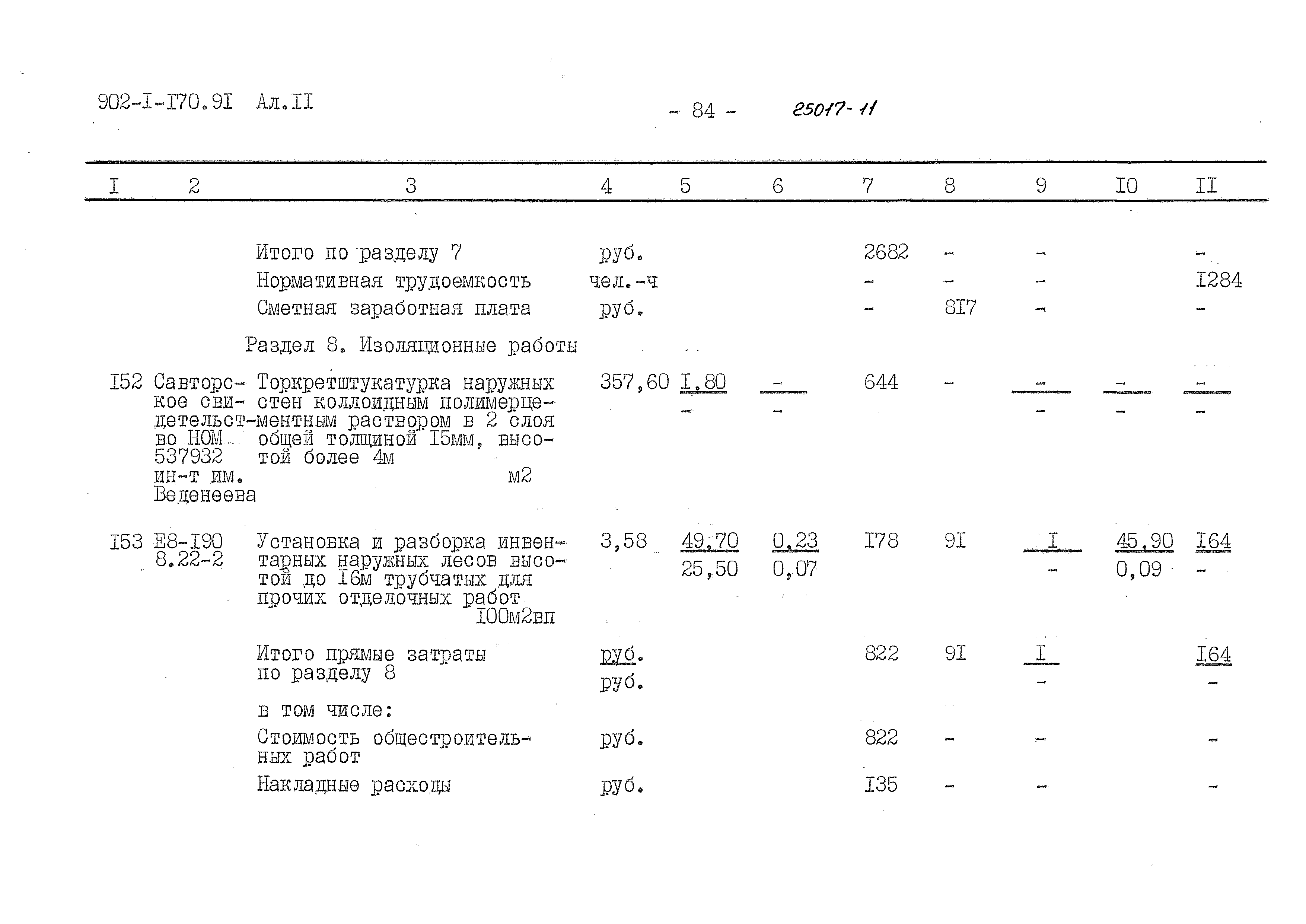 Типовой проект 902-1-170.91