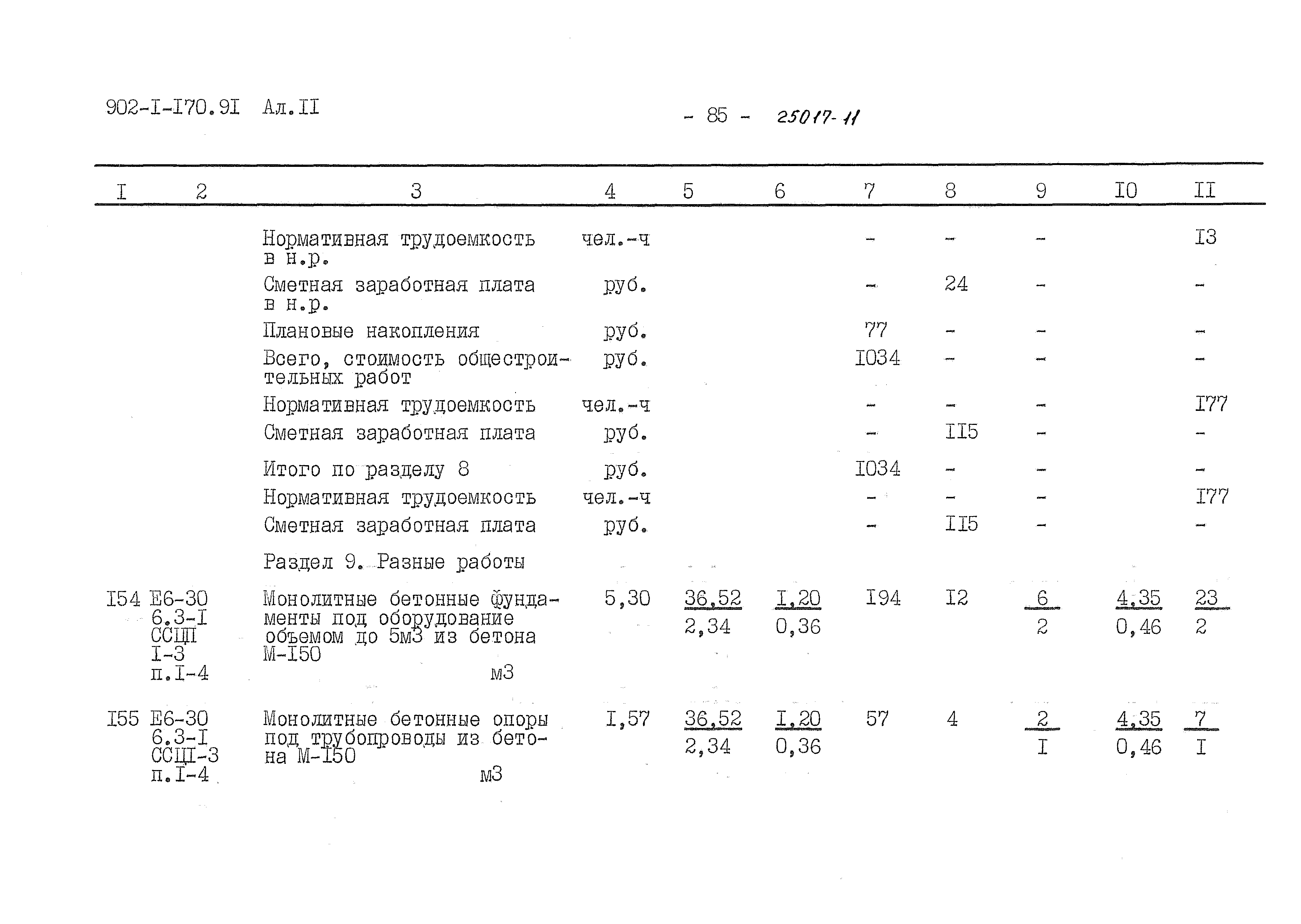 Типовой проект 902-1-170.91