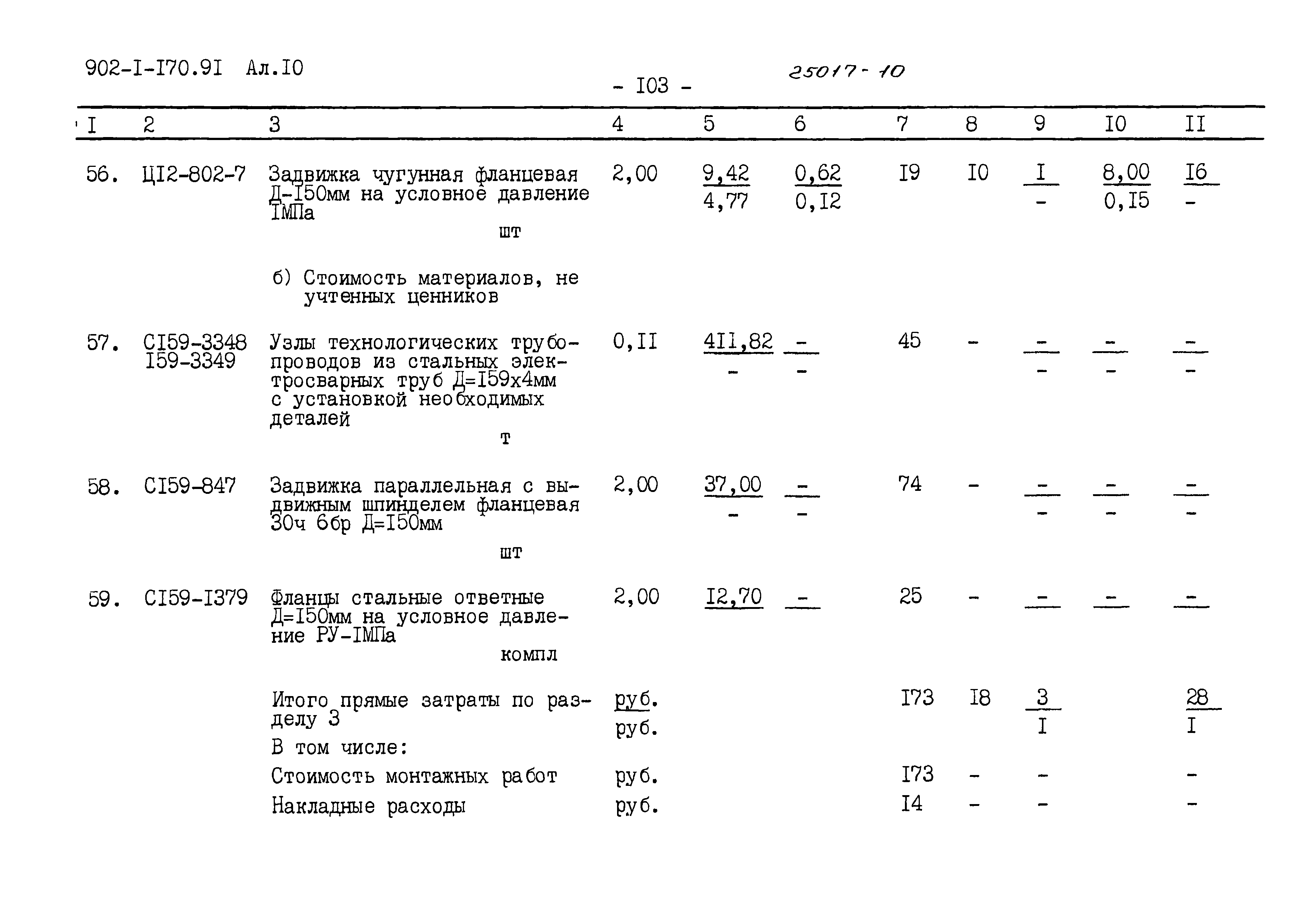 Типовой проект 902-1-170.91