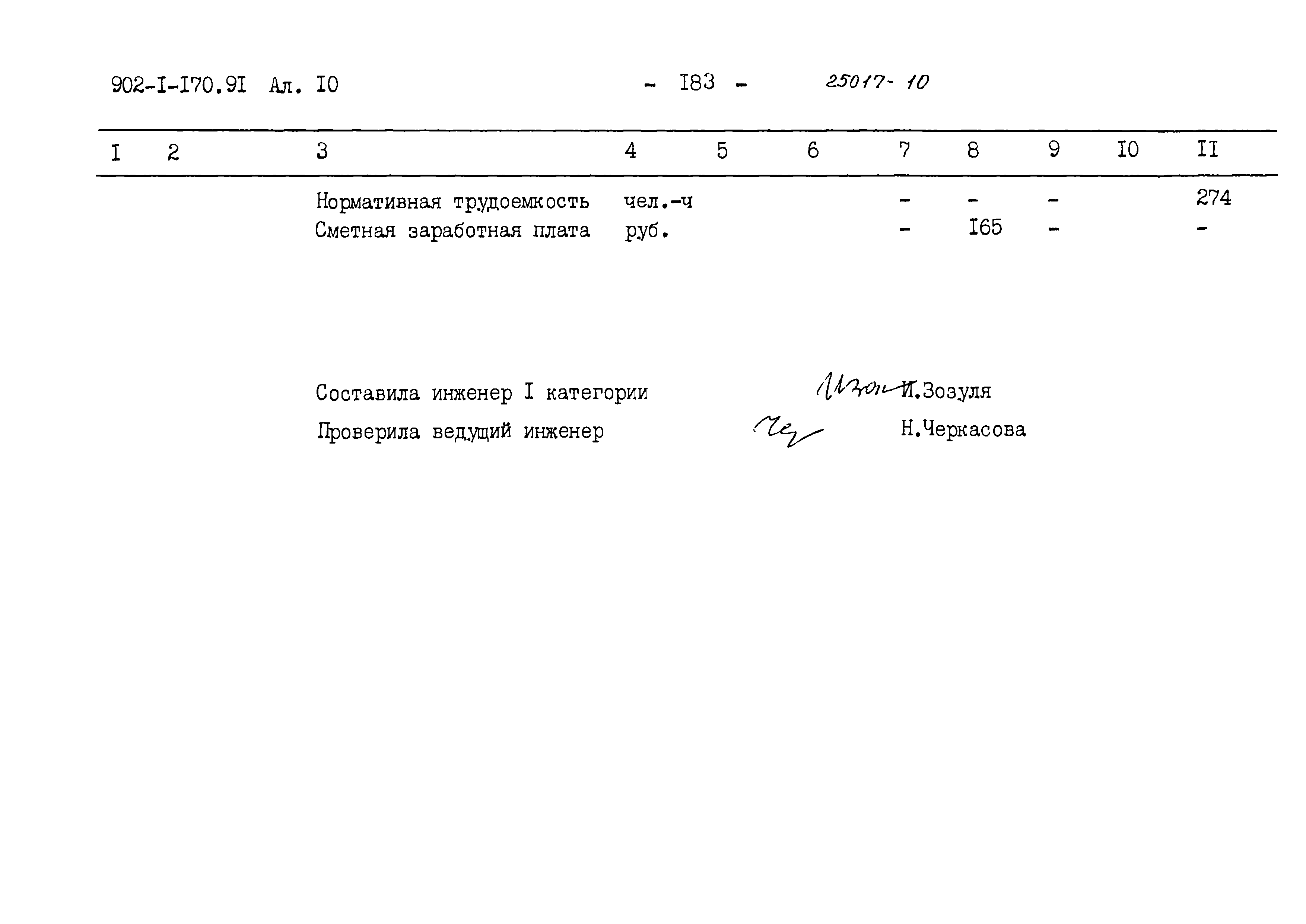 Типовой проект 902-1-170.91