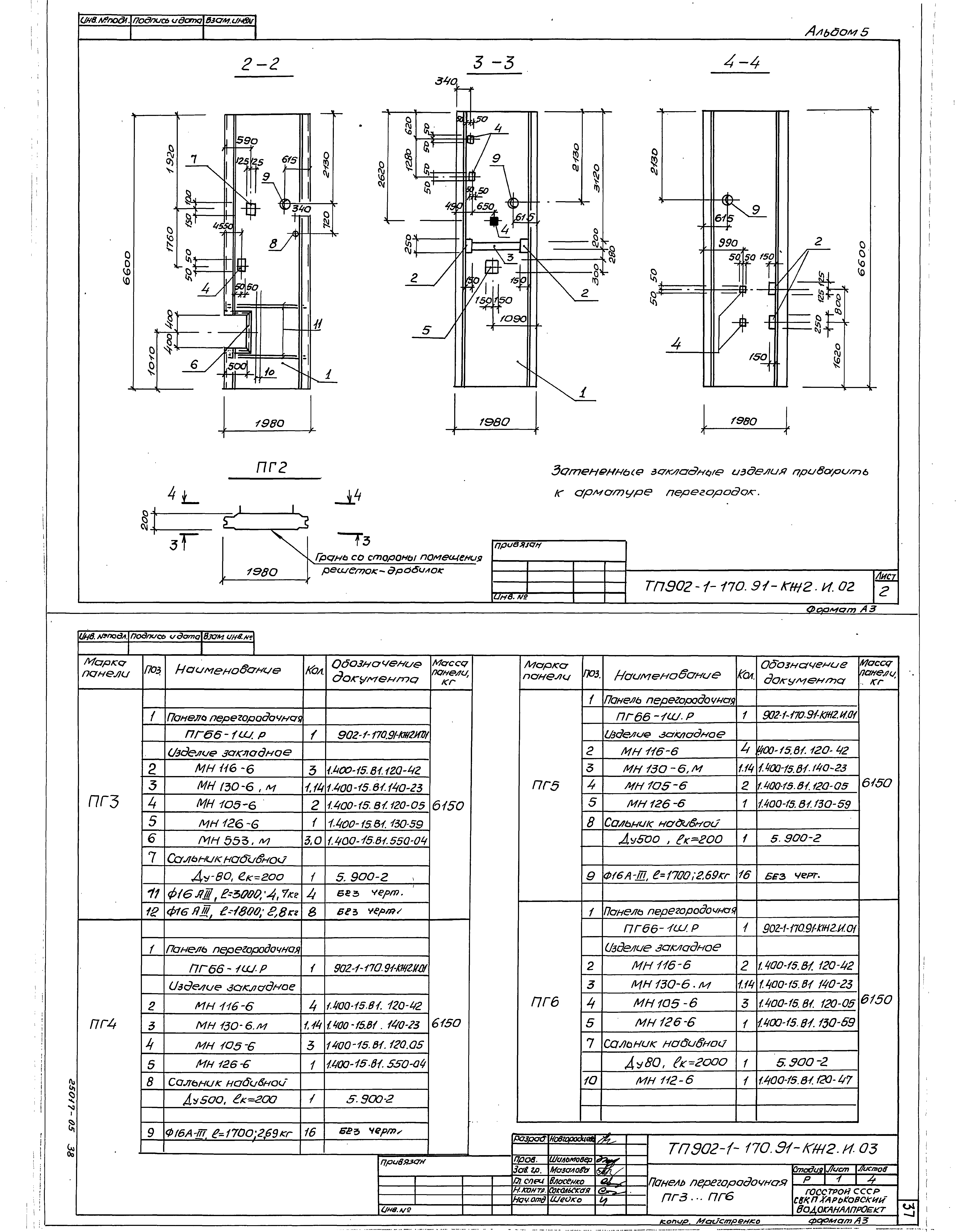 Типовой проект 902-1-170.91