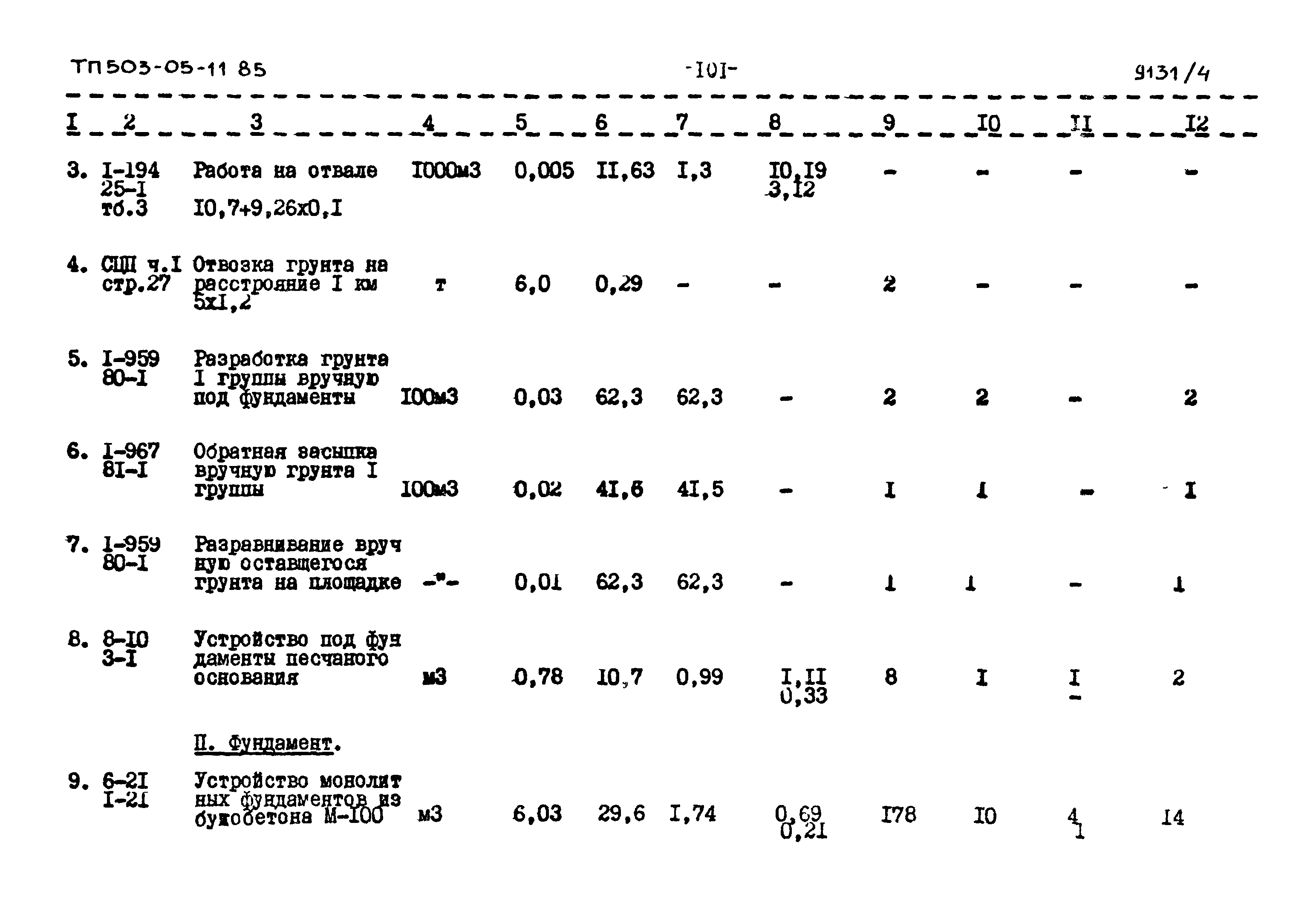 Типовой проект 503-05-11.85