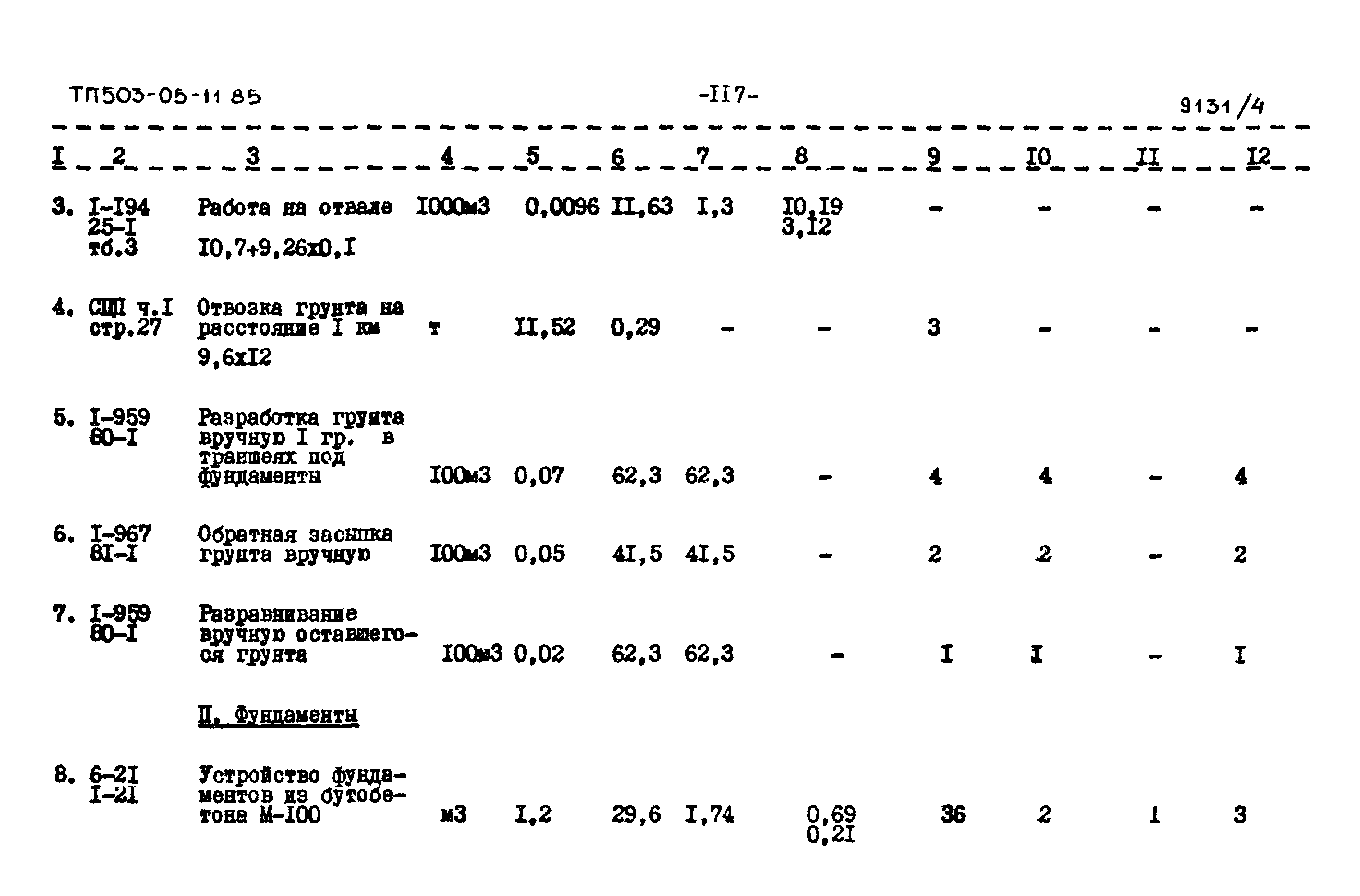 Типовой проект 503-05-11.85