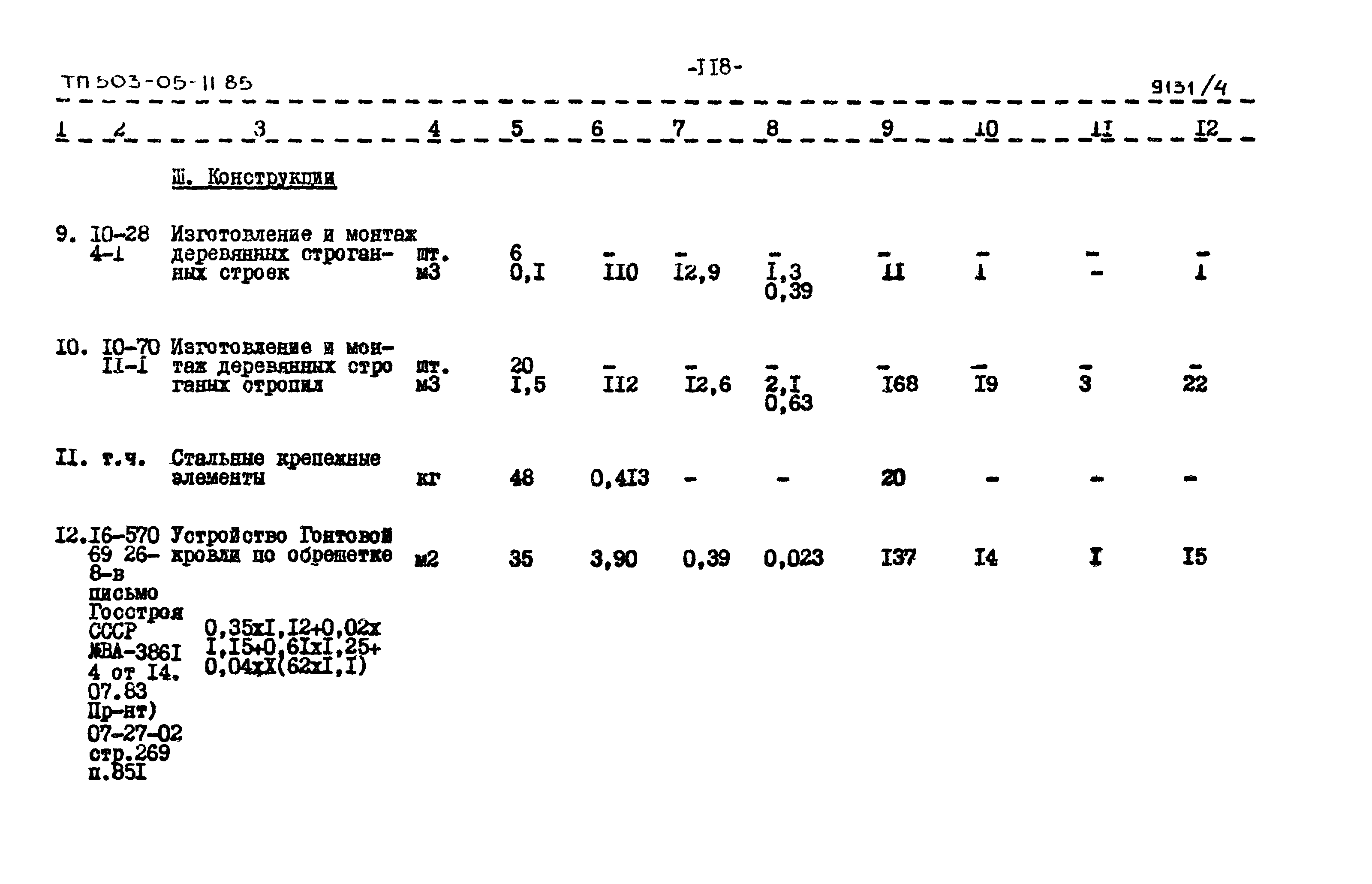 Типовой проект 503-05-11.85