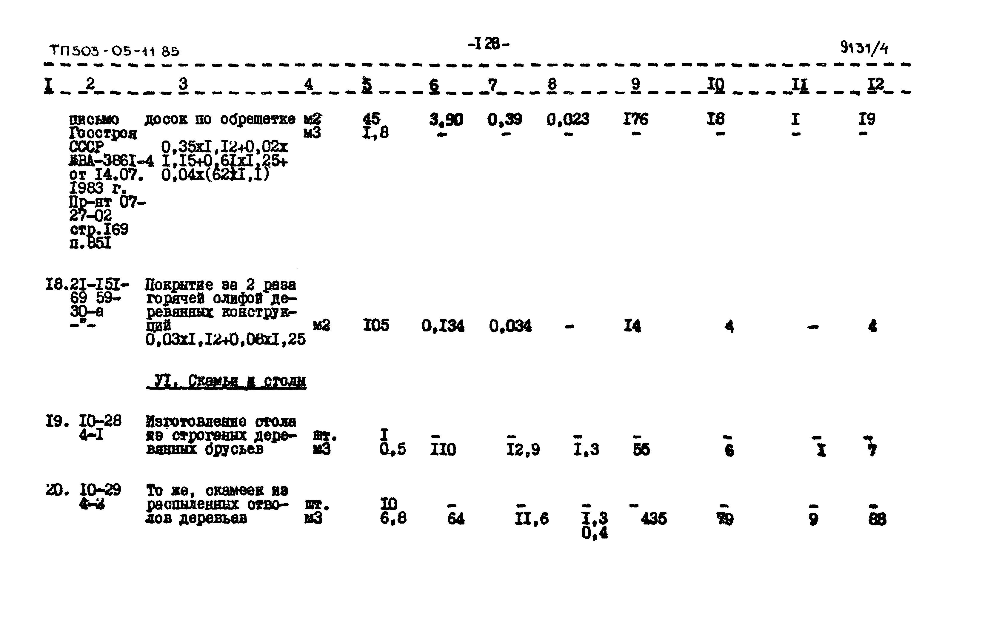 Типовой проект 503-05-11.85