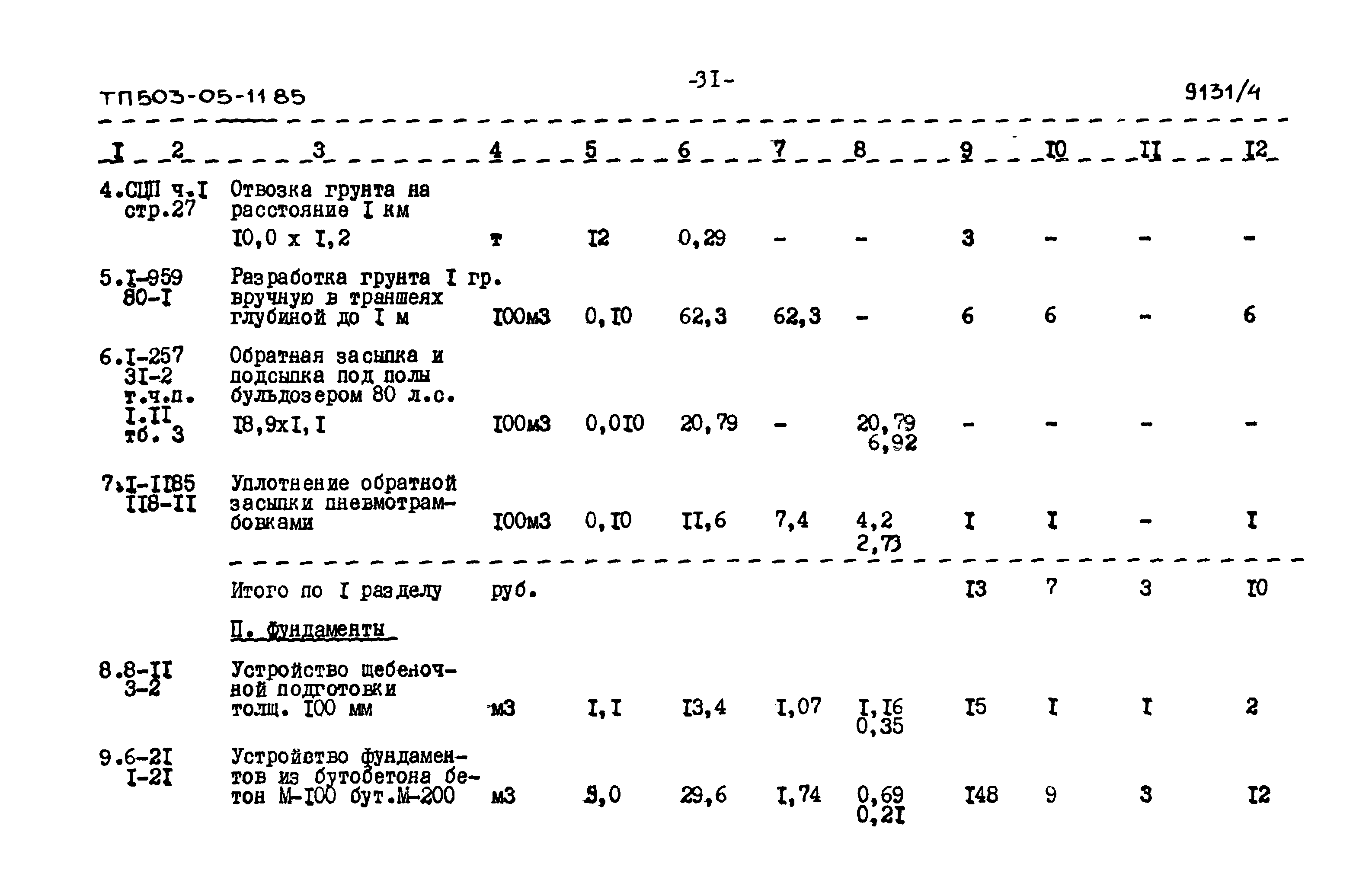 Типовой проект 503-05-11.85