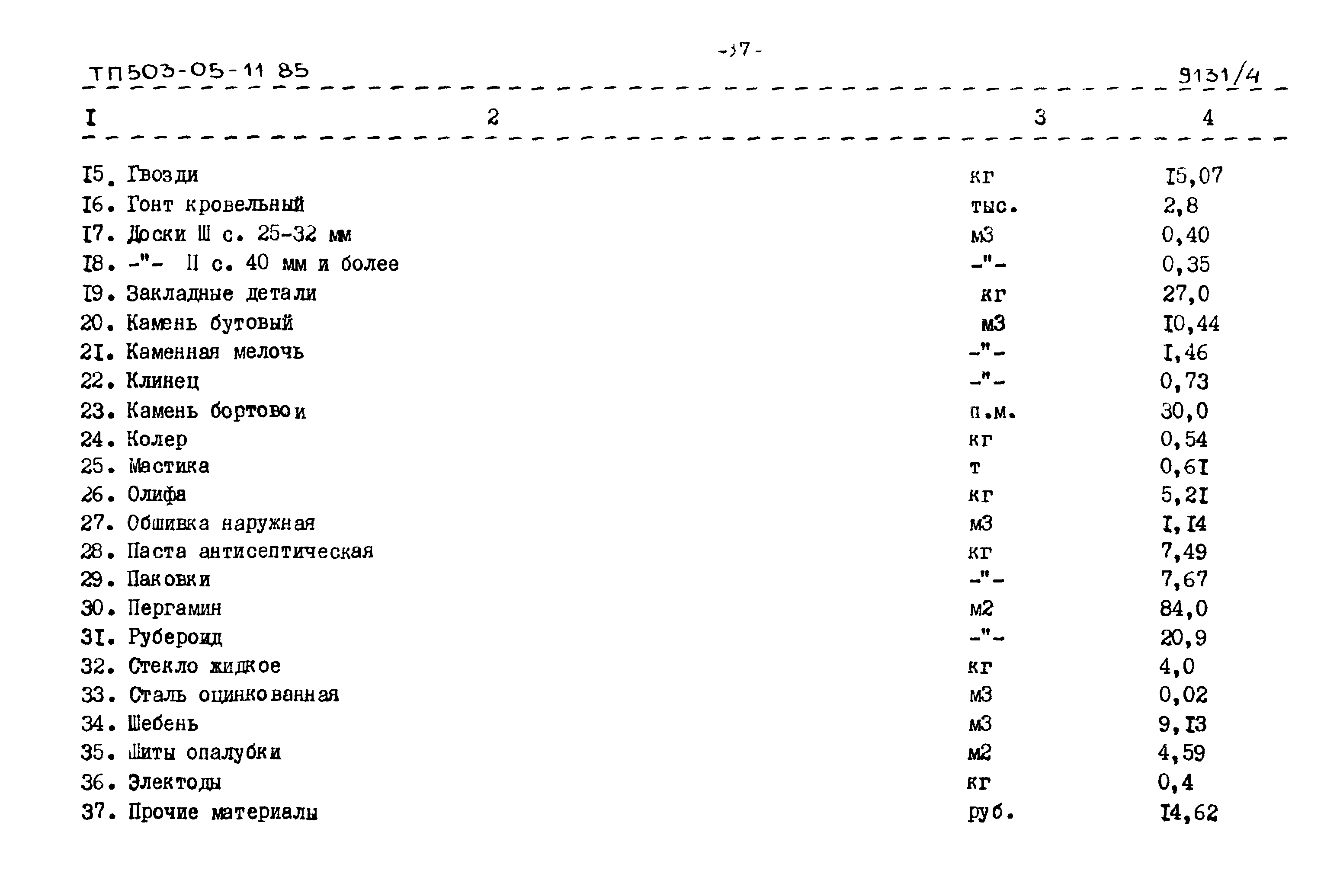 Типовой проект 503-05-11.85