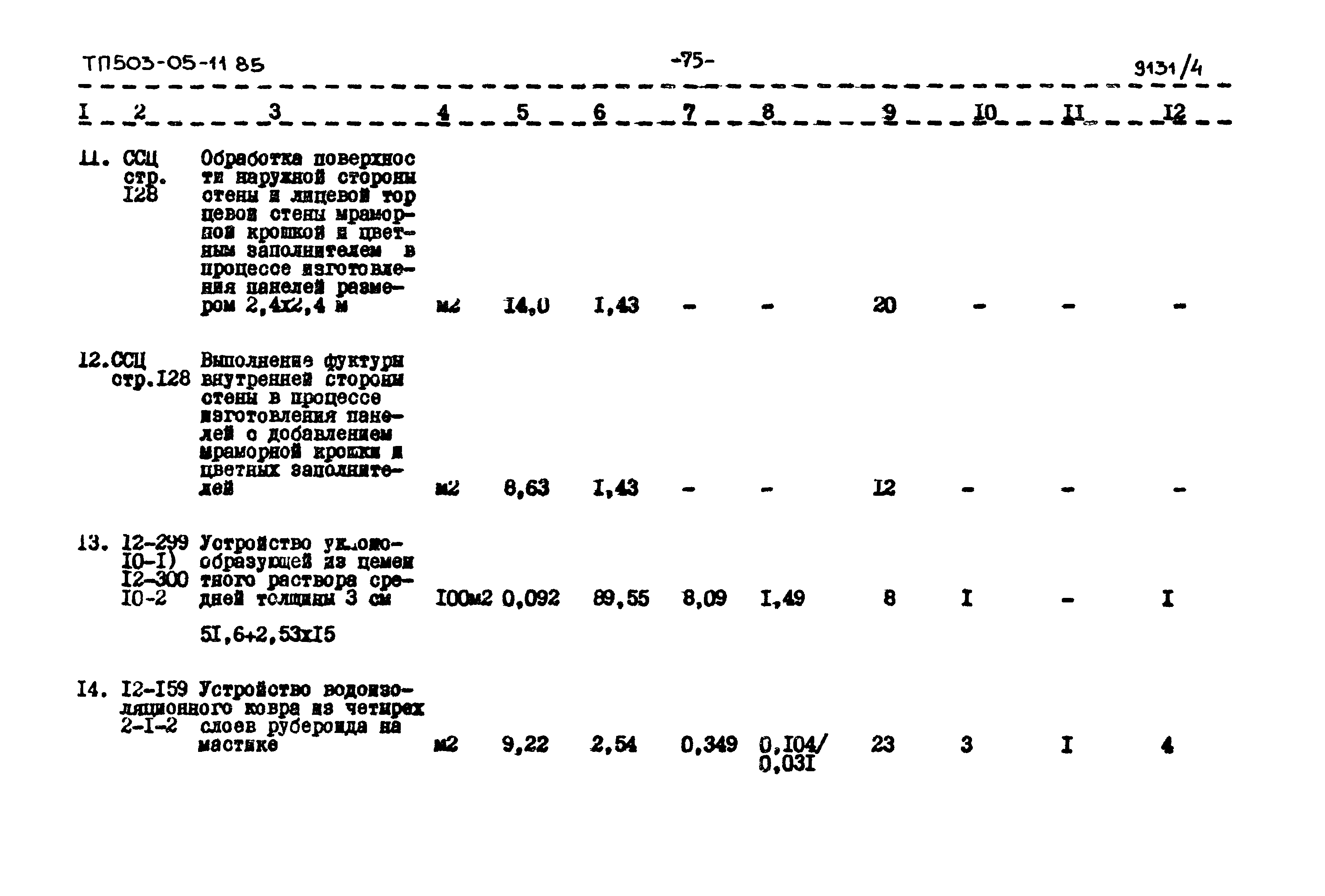 Типовой проект 503-05-11.85