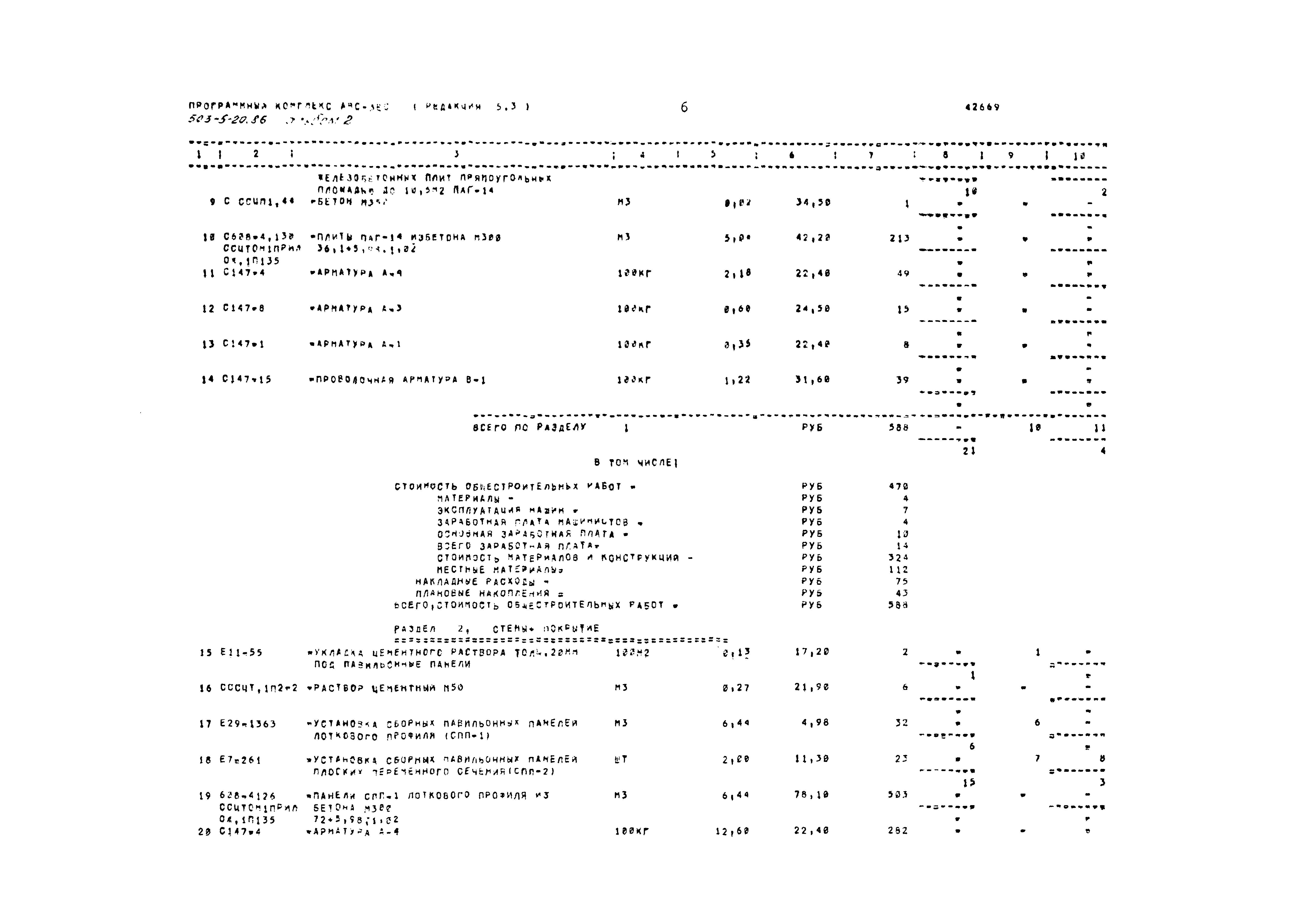 Типовой проект 503-5-20.86