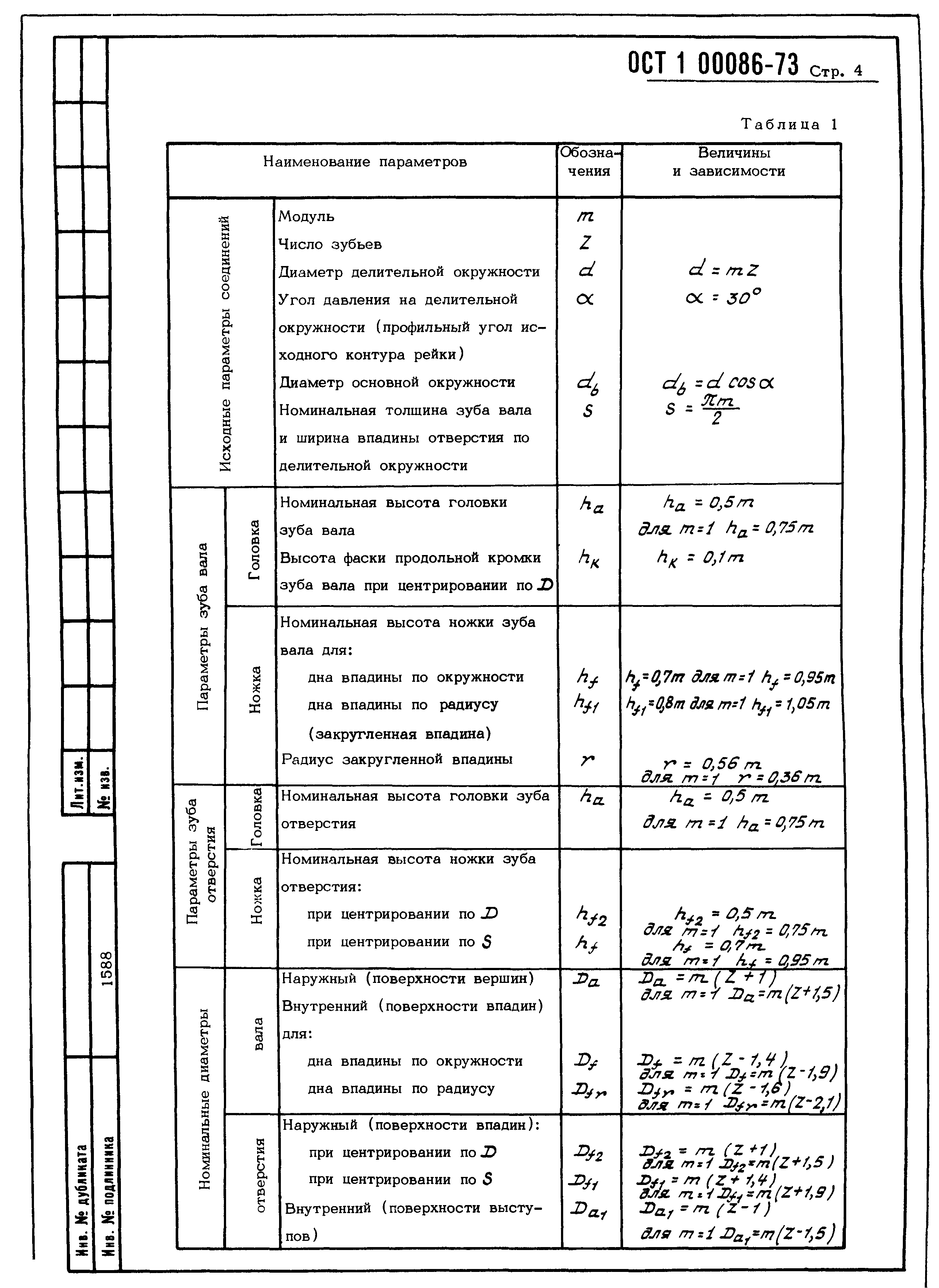 ОСТ 1 00086-73